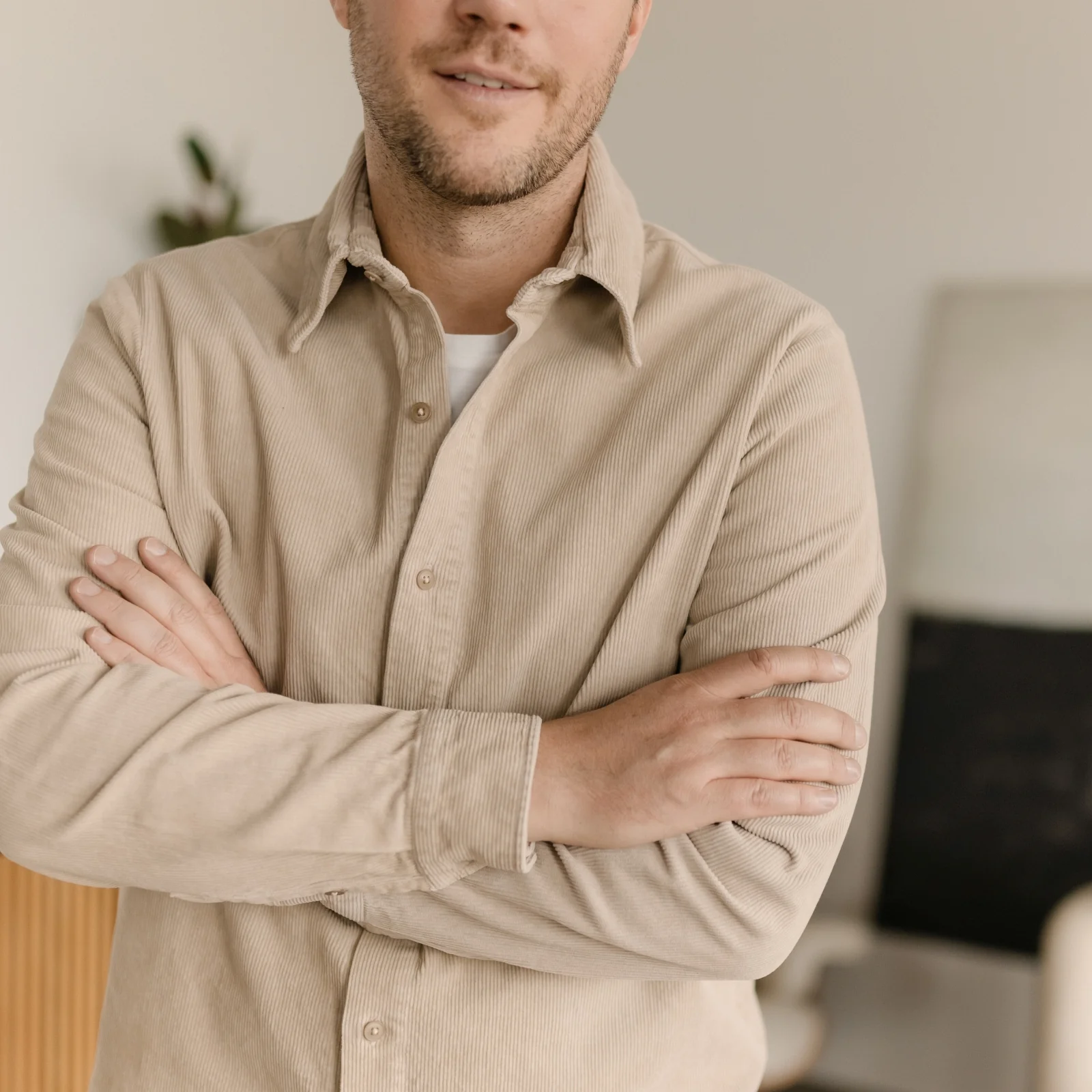 Herren Cord Hemd Emil - Image 3