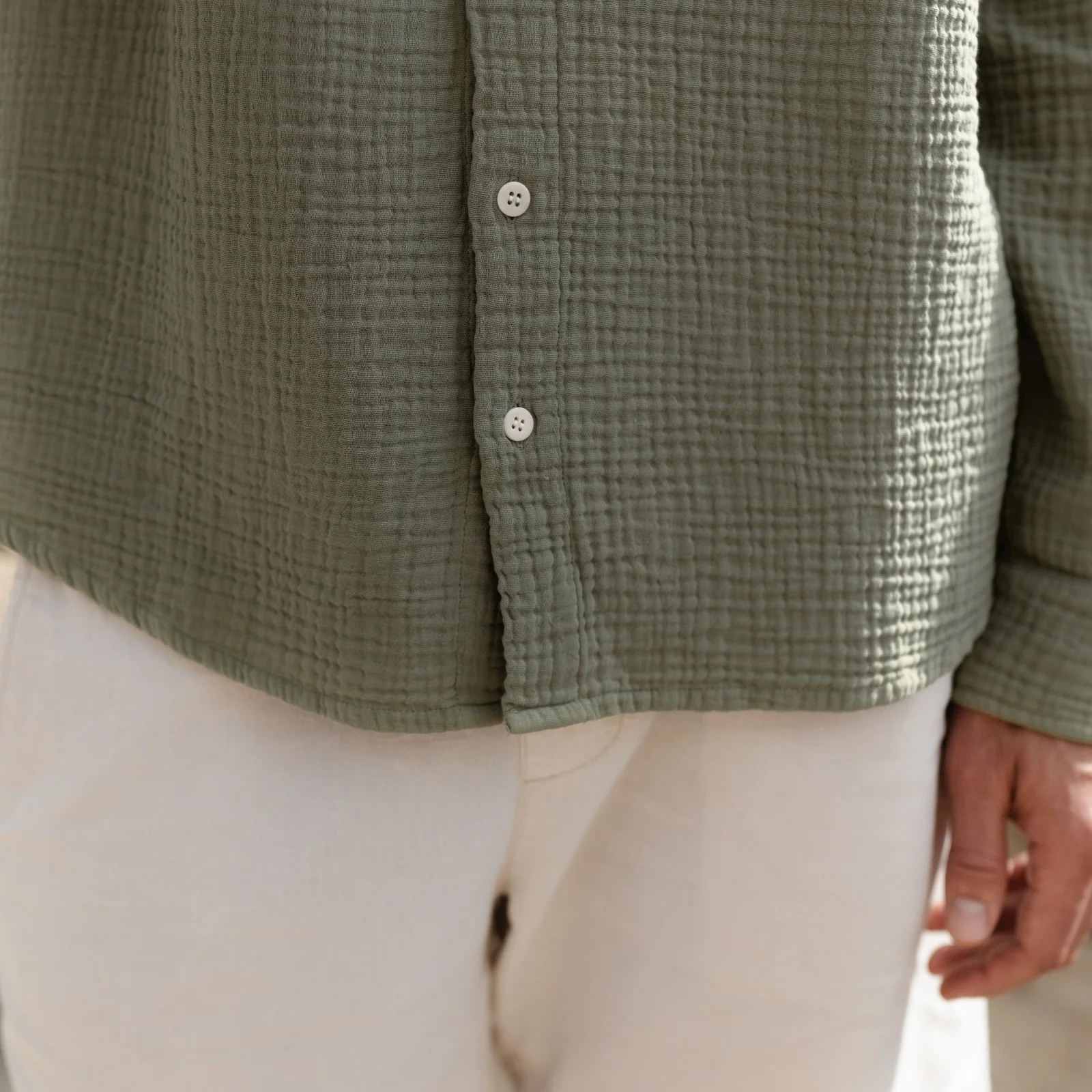 Herren Musselin Hemd Lias - Image 20