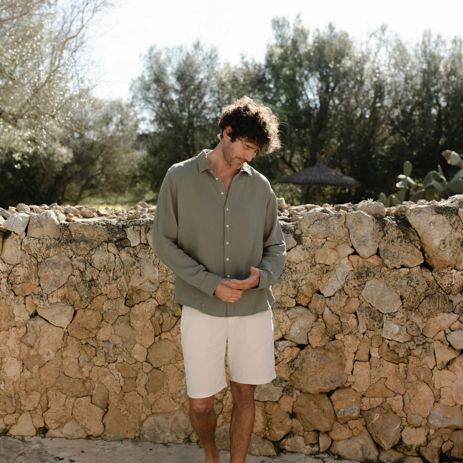 Herren Musselin Hemd Lias - Image 27