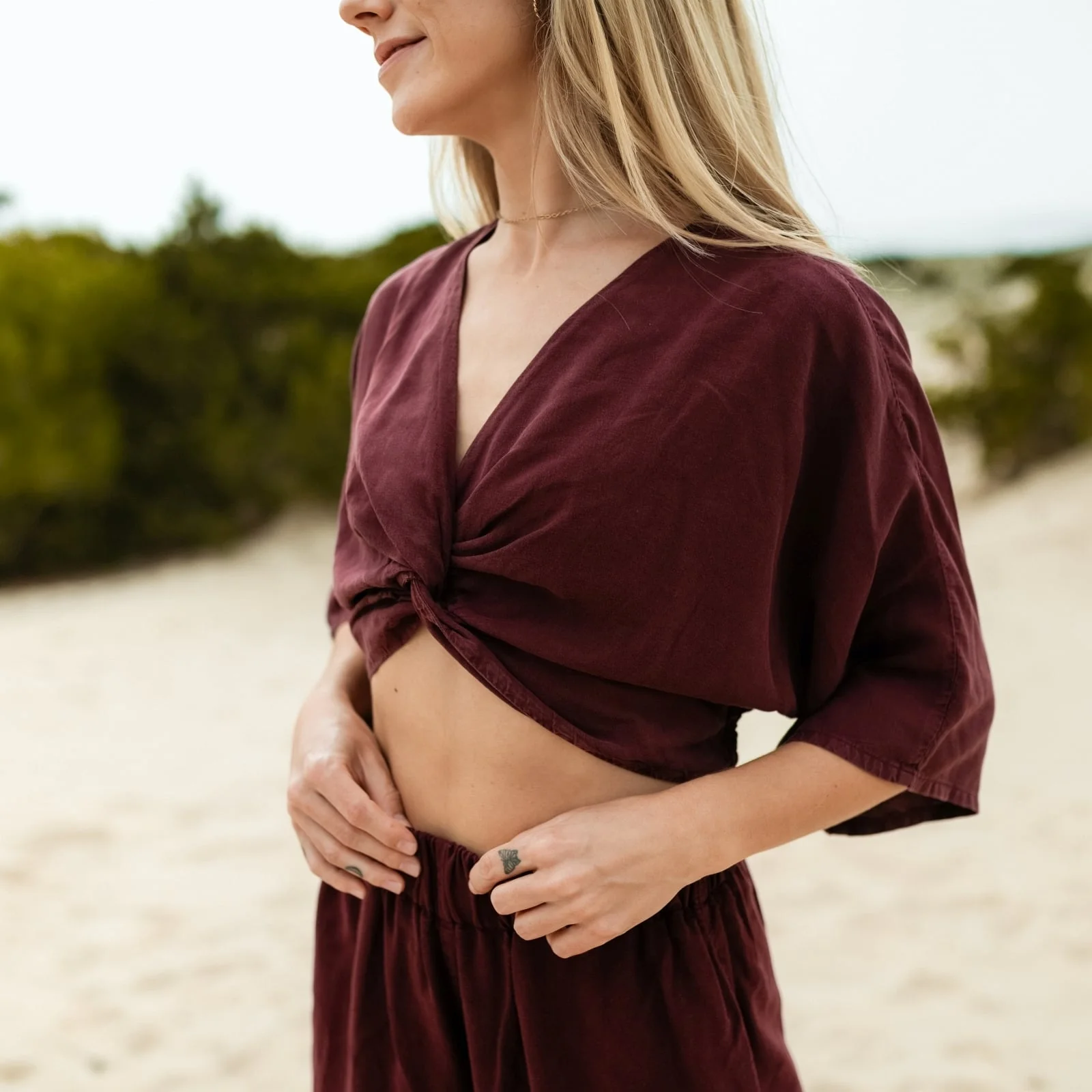 Knoten Crop Top Merit - Image 10