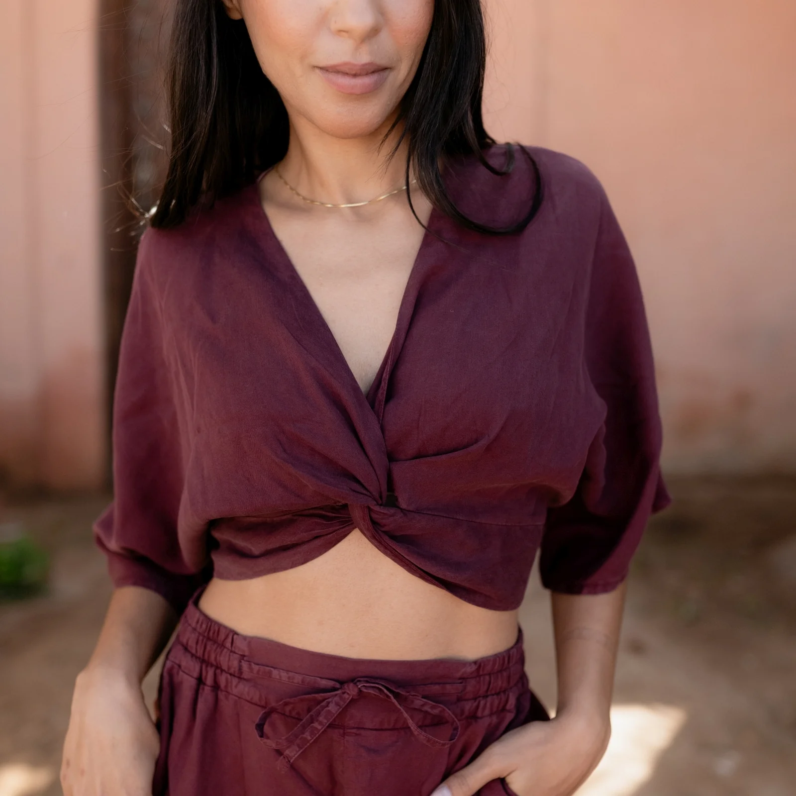 Knoten Crop Top Merit - Image 26