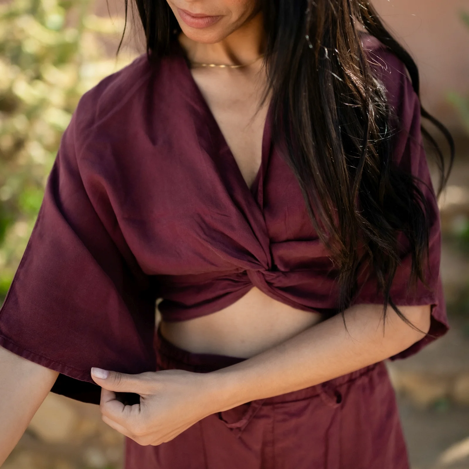 Knoten Crop Top Merit - Image 3