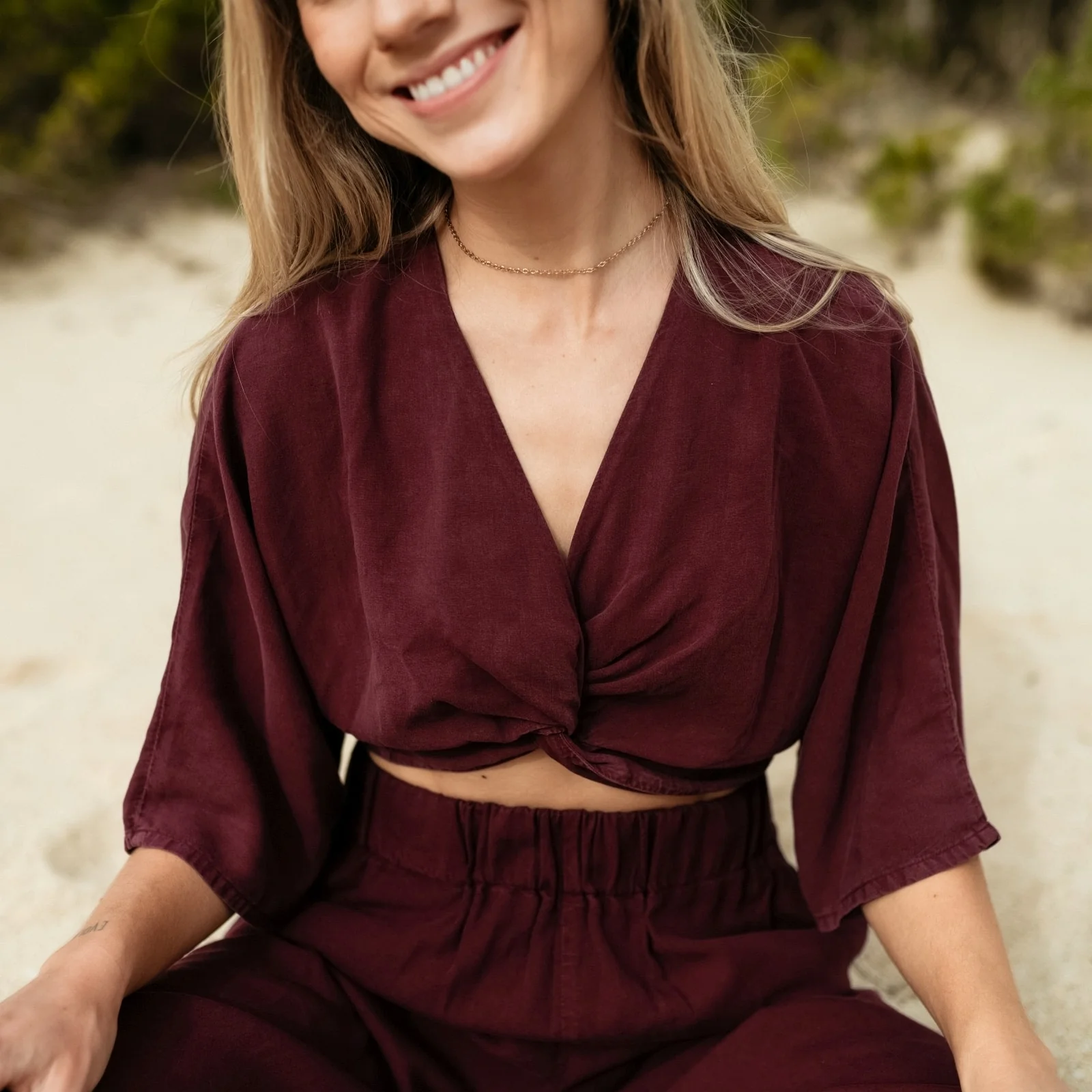 Knoten Crop Top Merit - Image 9