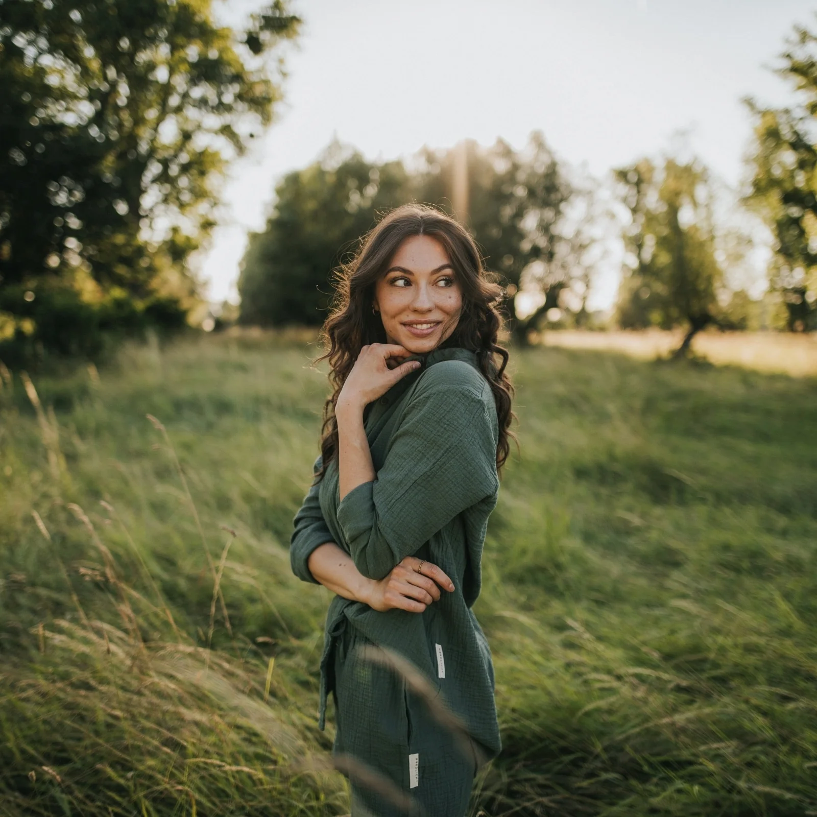 Musselin Bluse Fenja - Image 10