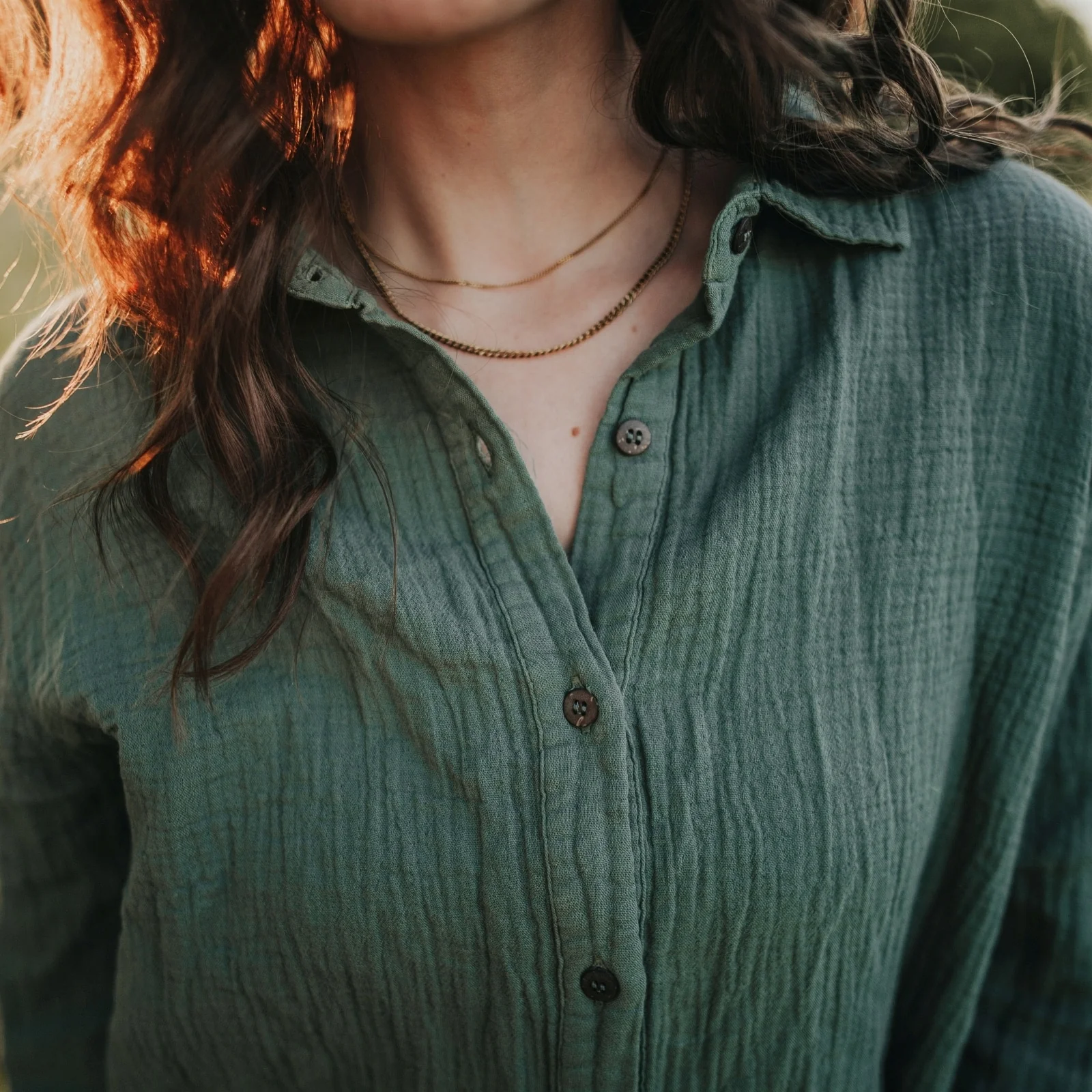 Musselin Bluse Fenja - Image 11