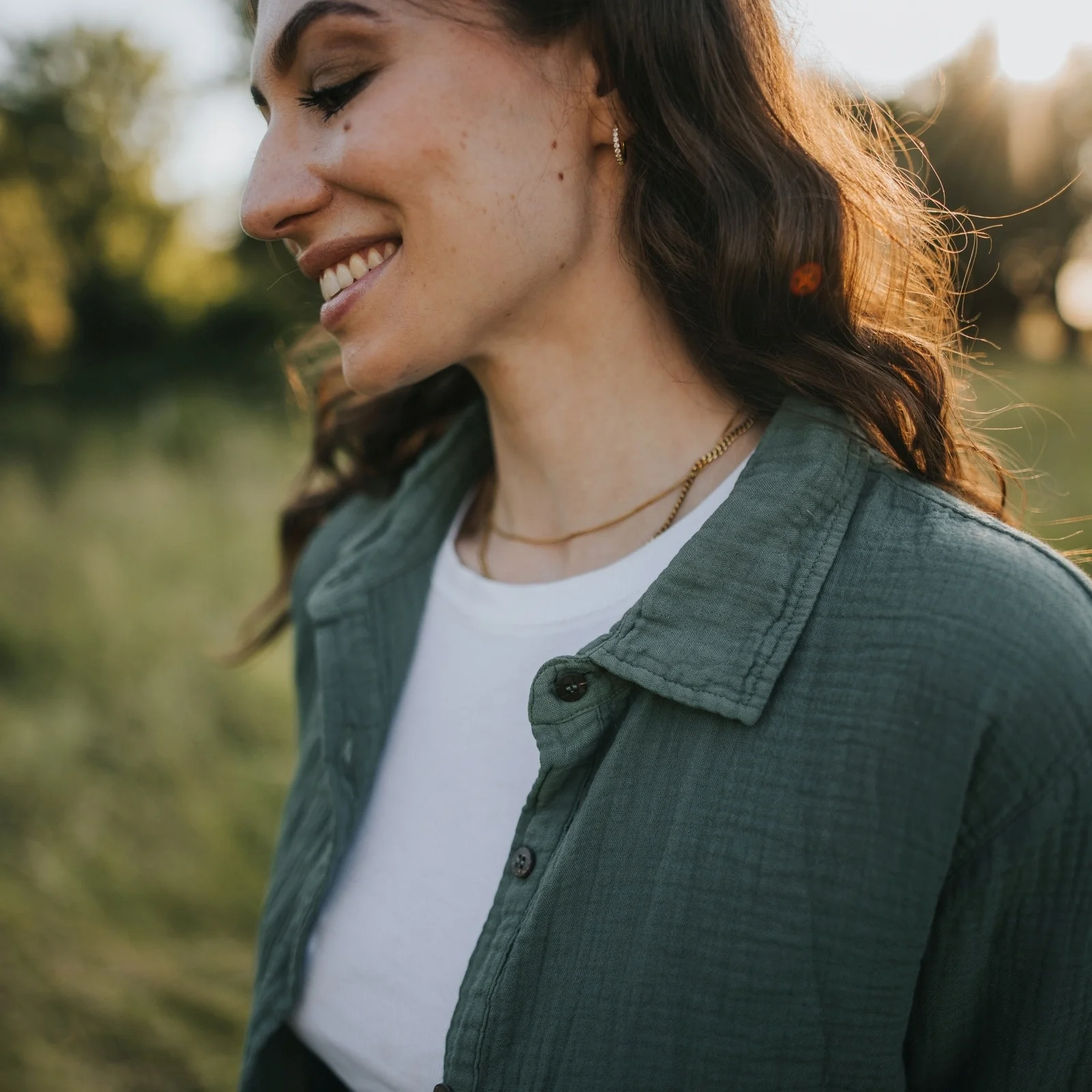 Musselin Bluse Fenja - Image 5