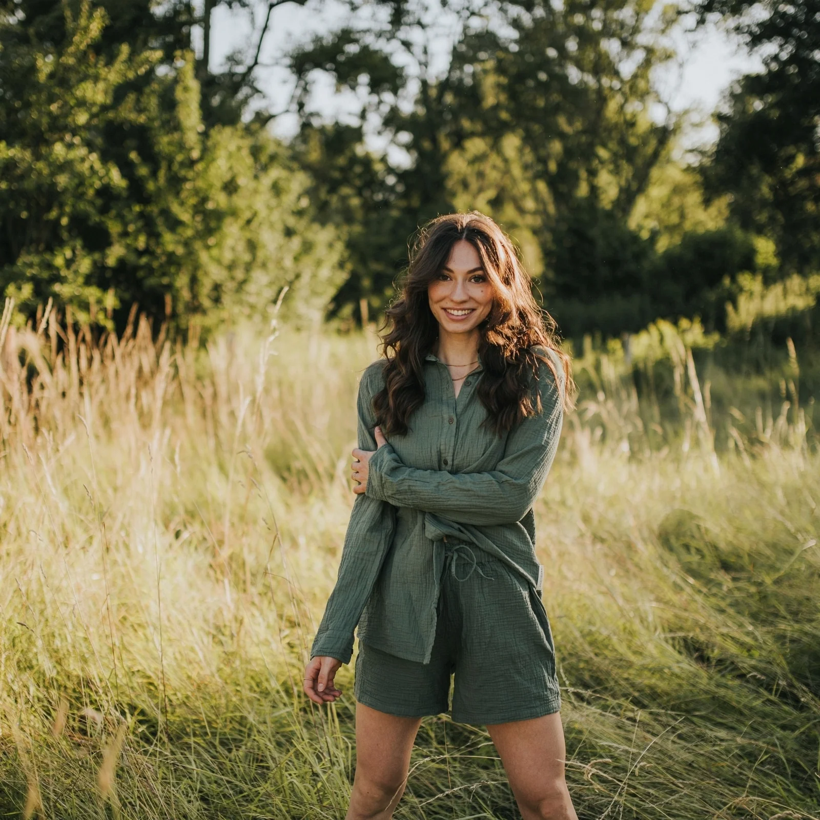 Musselin Bluse Fenja - Image 8