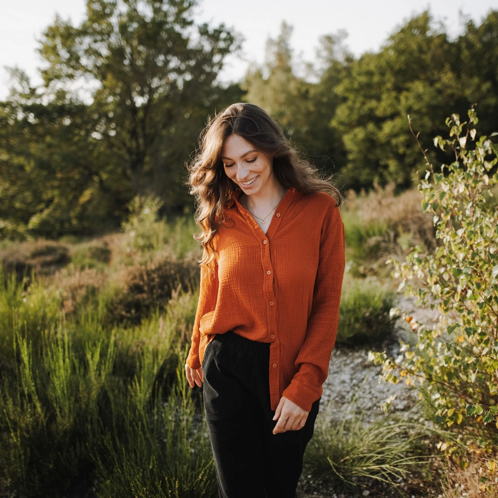 Musselin Bluse Fenja - Image 10