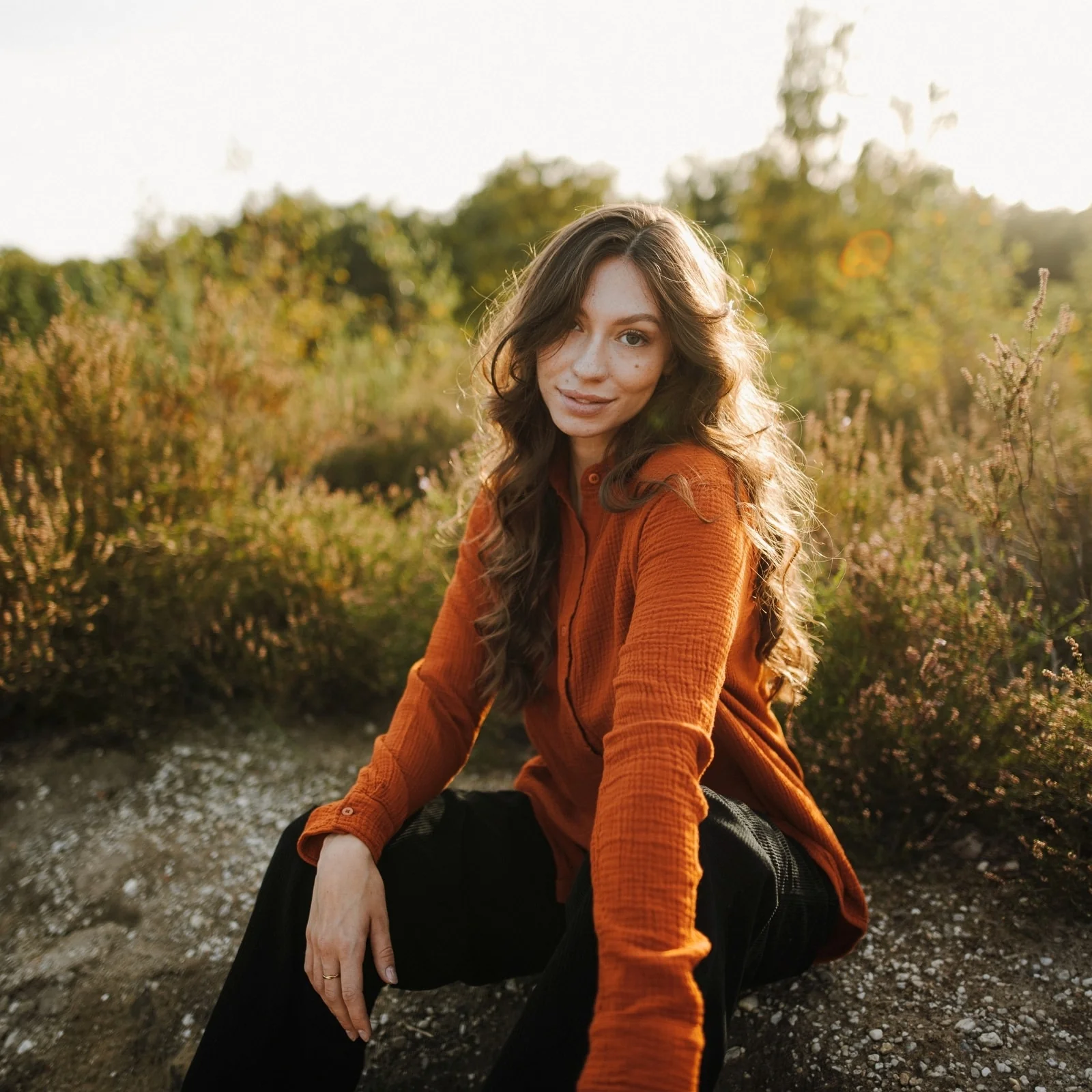 Musselin Bluse Fenja - Image 12