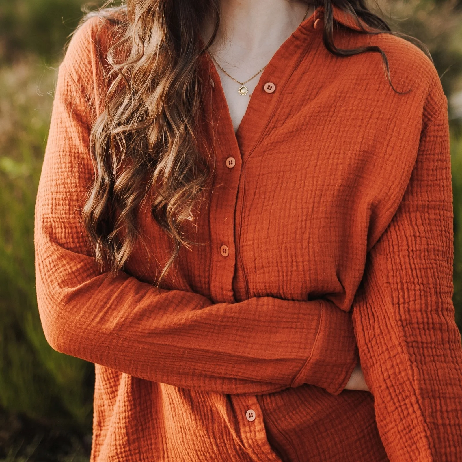 Musselin Bluse Fenja - Image 15