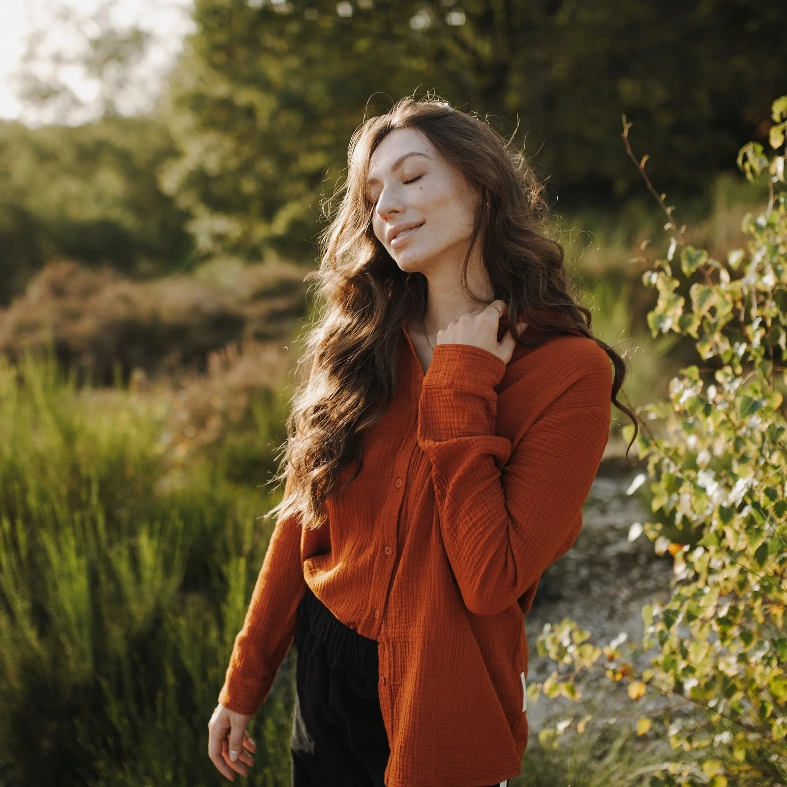 Musselin Bluse Fenja - Image 16