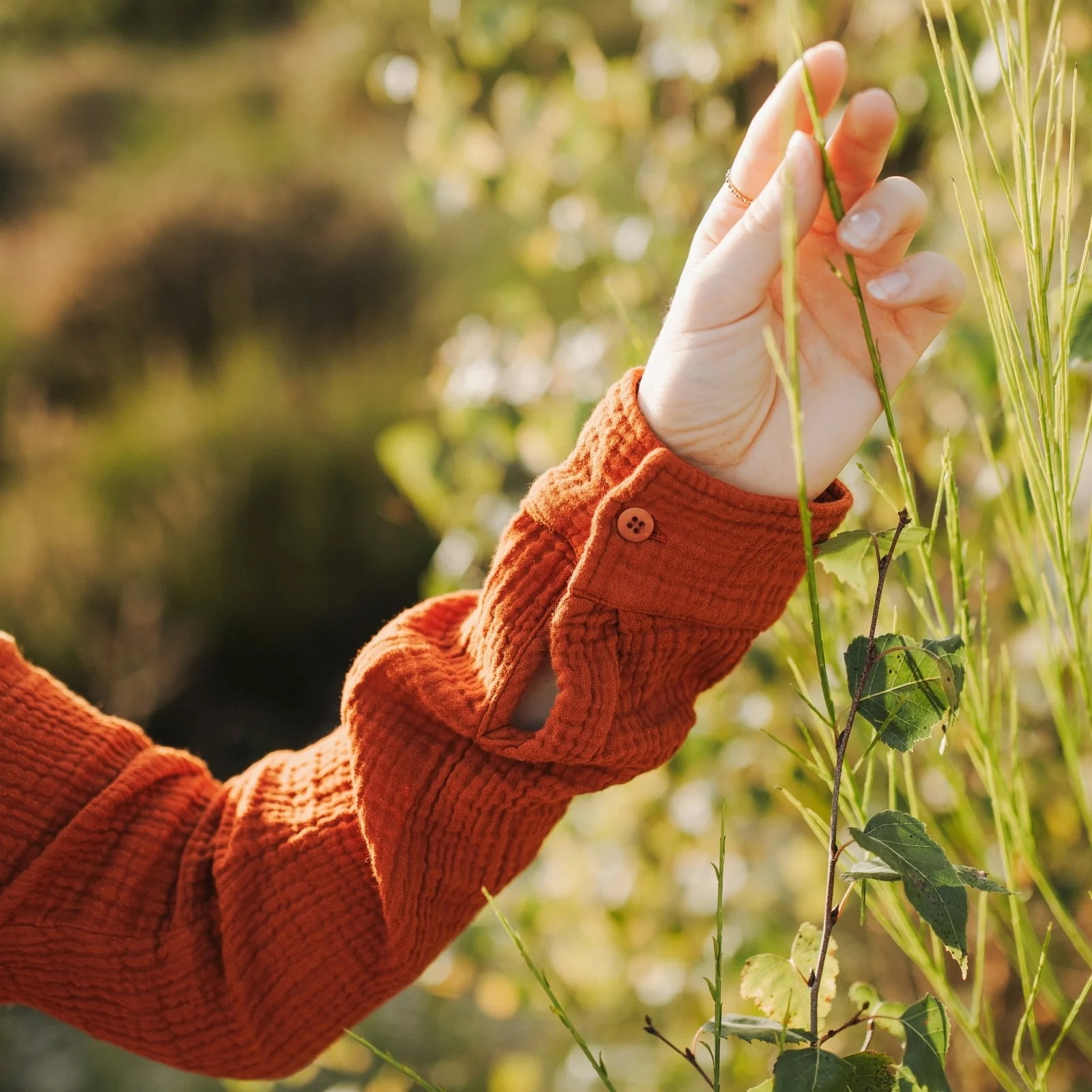 Musselin Bluse Fenja - Image 17