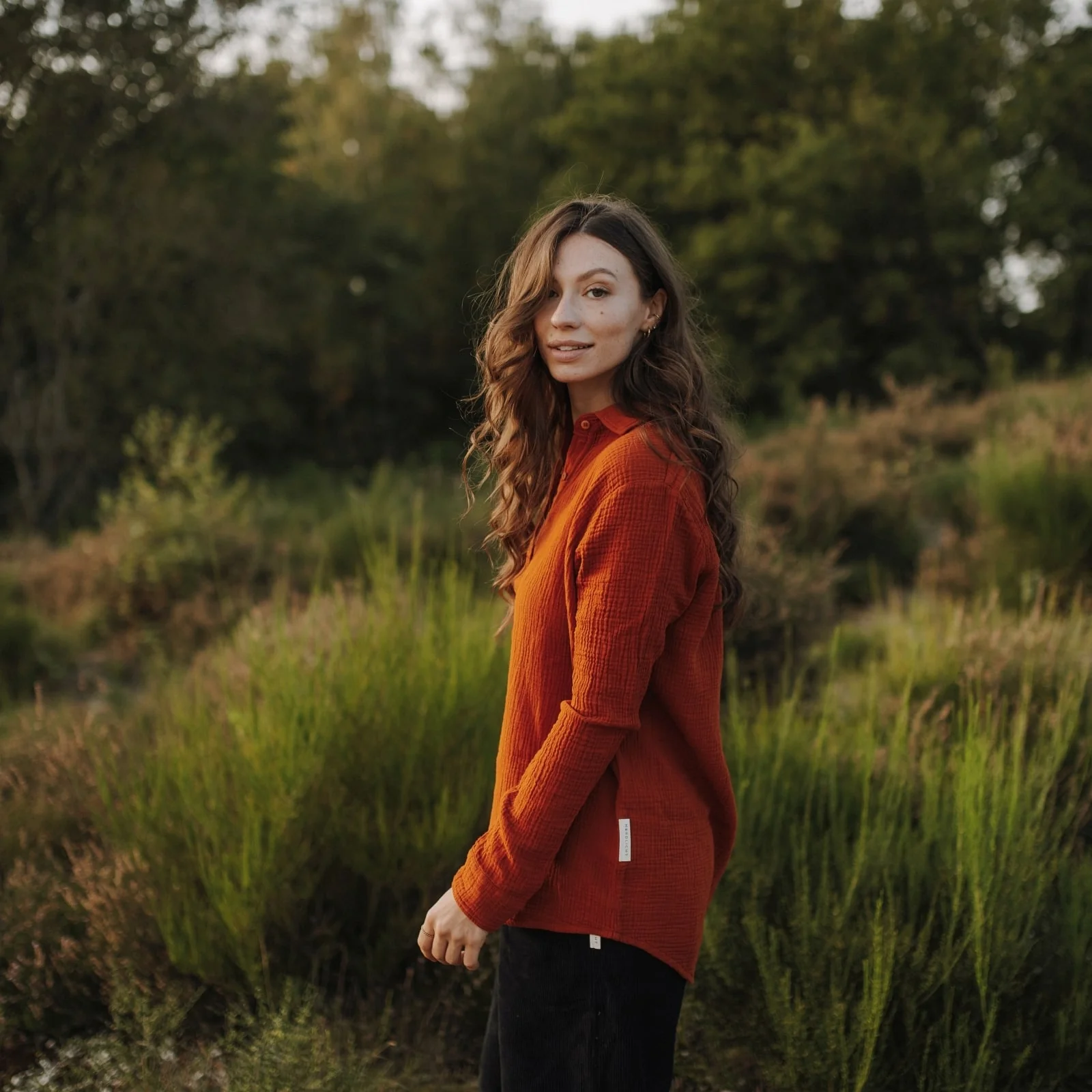 Musselin Bluse Fenja - Image 3