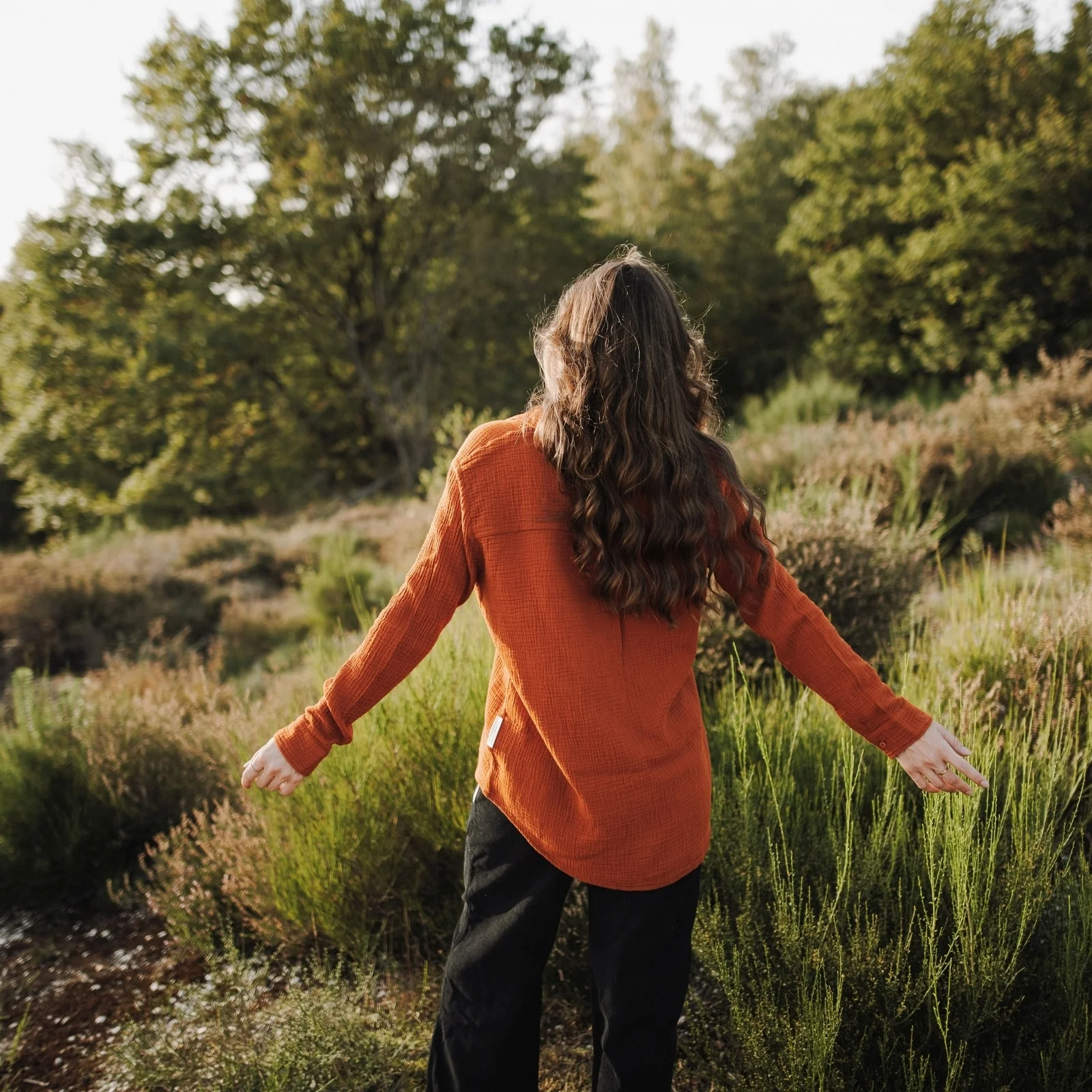 Musselin Bluse Fenja - Image 7