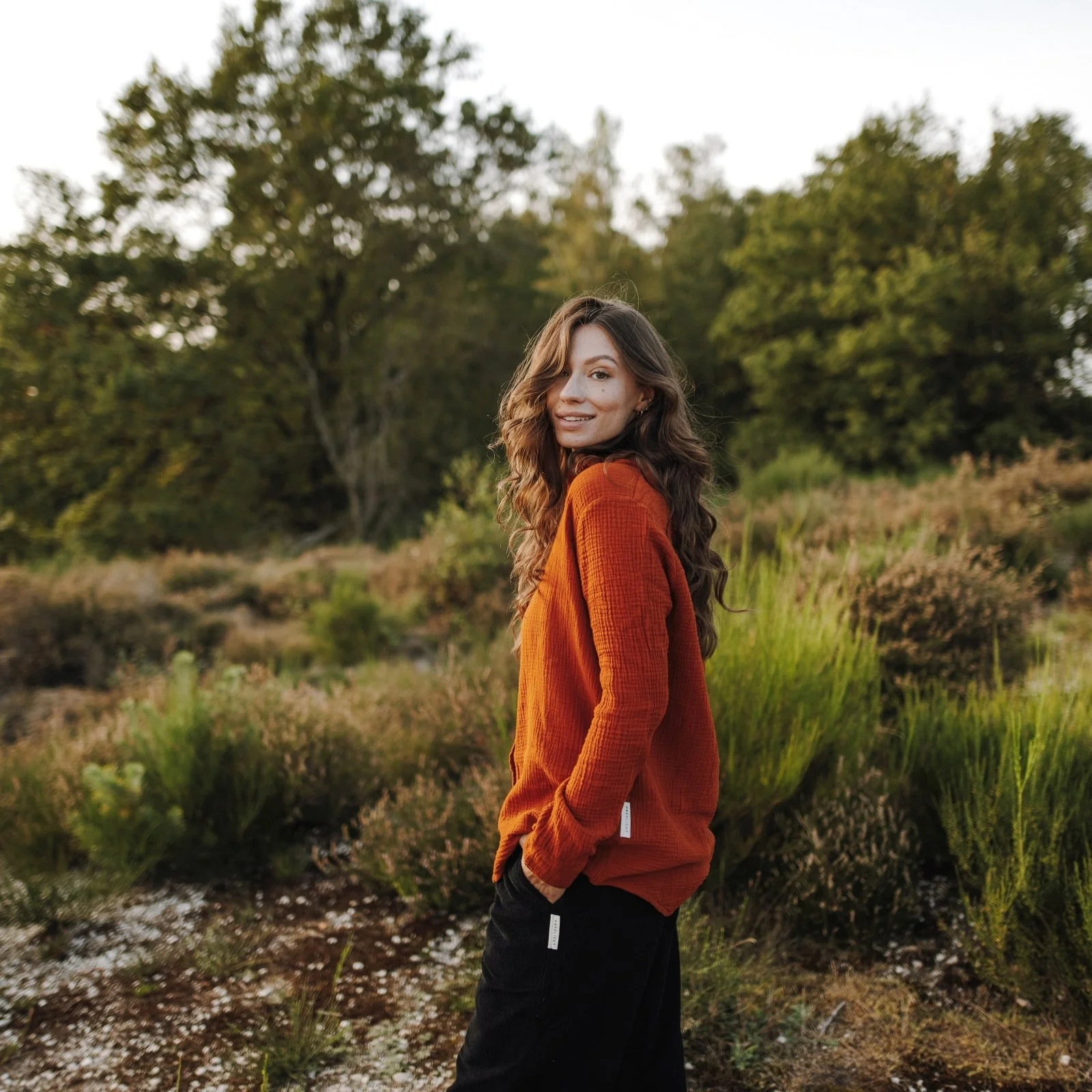 Musselin Bluse Fenja - Image 9