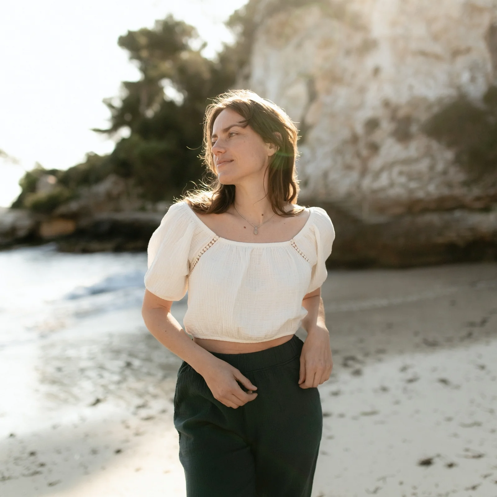 Musselin Crop Top Mailin - Image 10