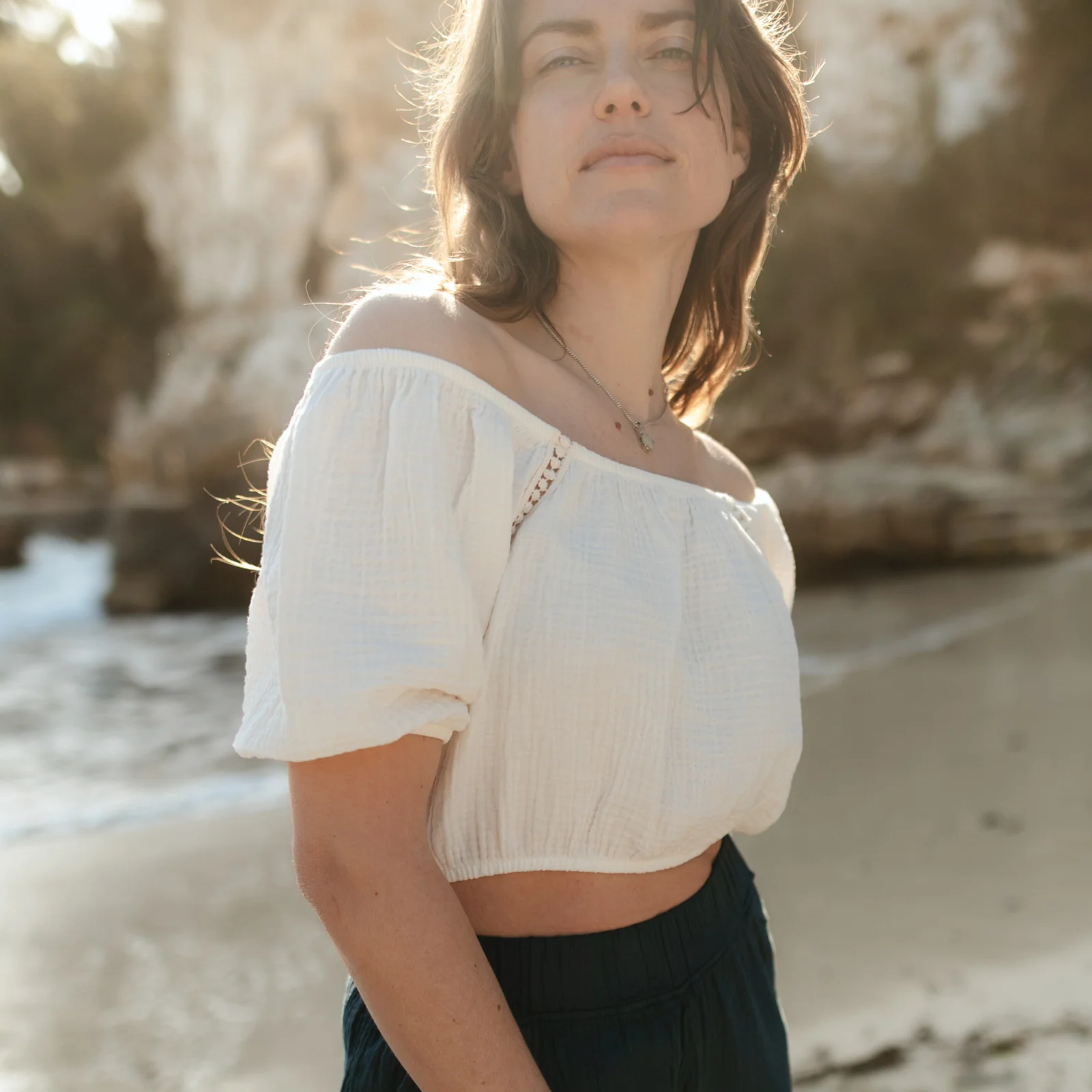 Musselin Crop Top Mailin - Image 3