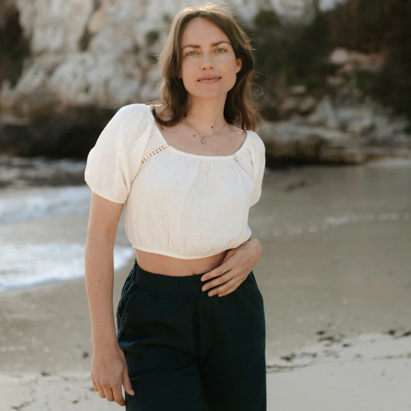 Musselin Crop Top Mailin - Image 7