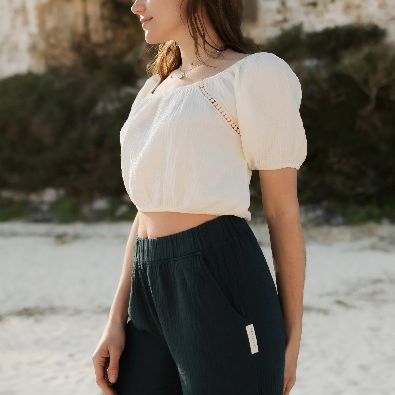 Musselin Crop Top Mailin - Image 9