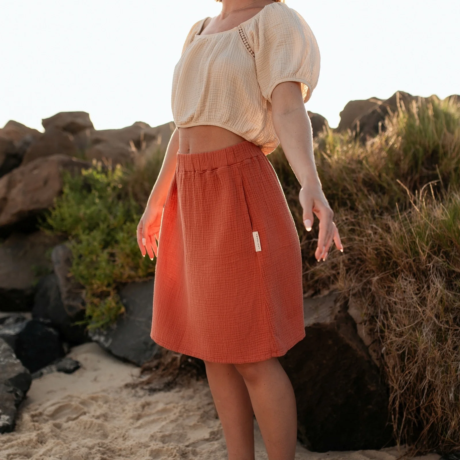 Musselin Crop Top Mailin - Image 13