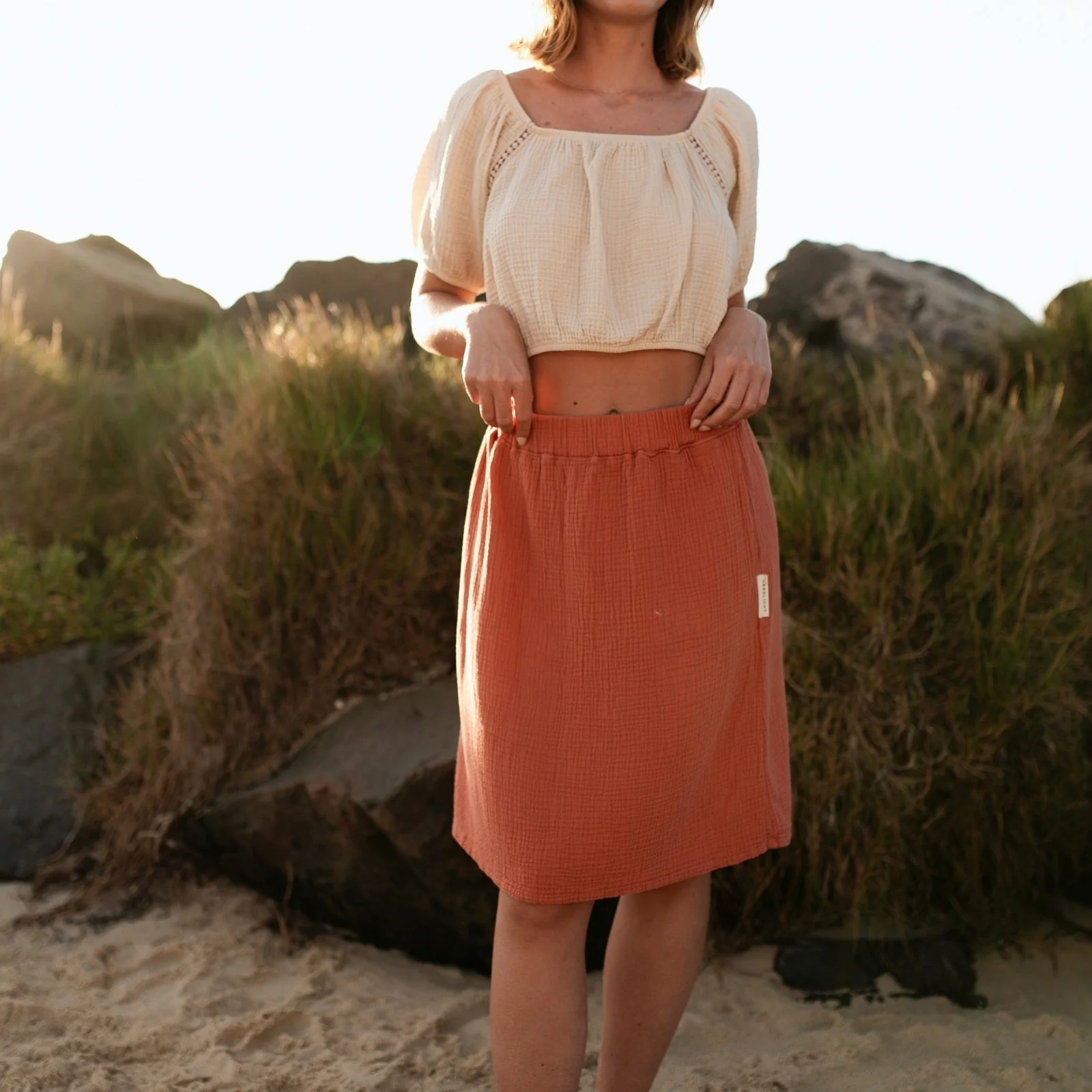 Musselin Crop Top Mailin - Image 16