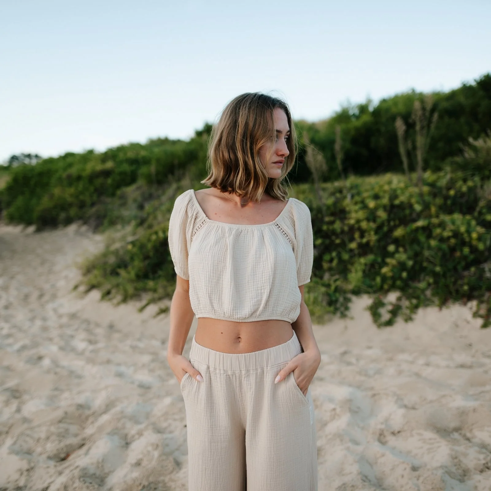 Musselin Crop Top Mailin - Image 29
