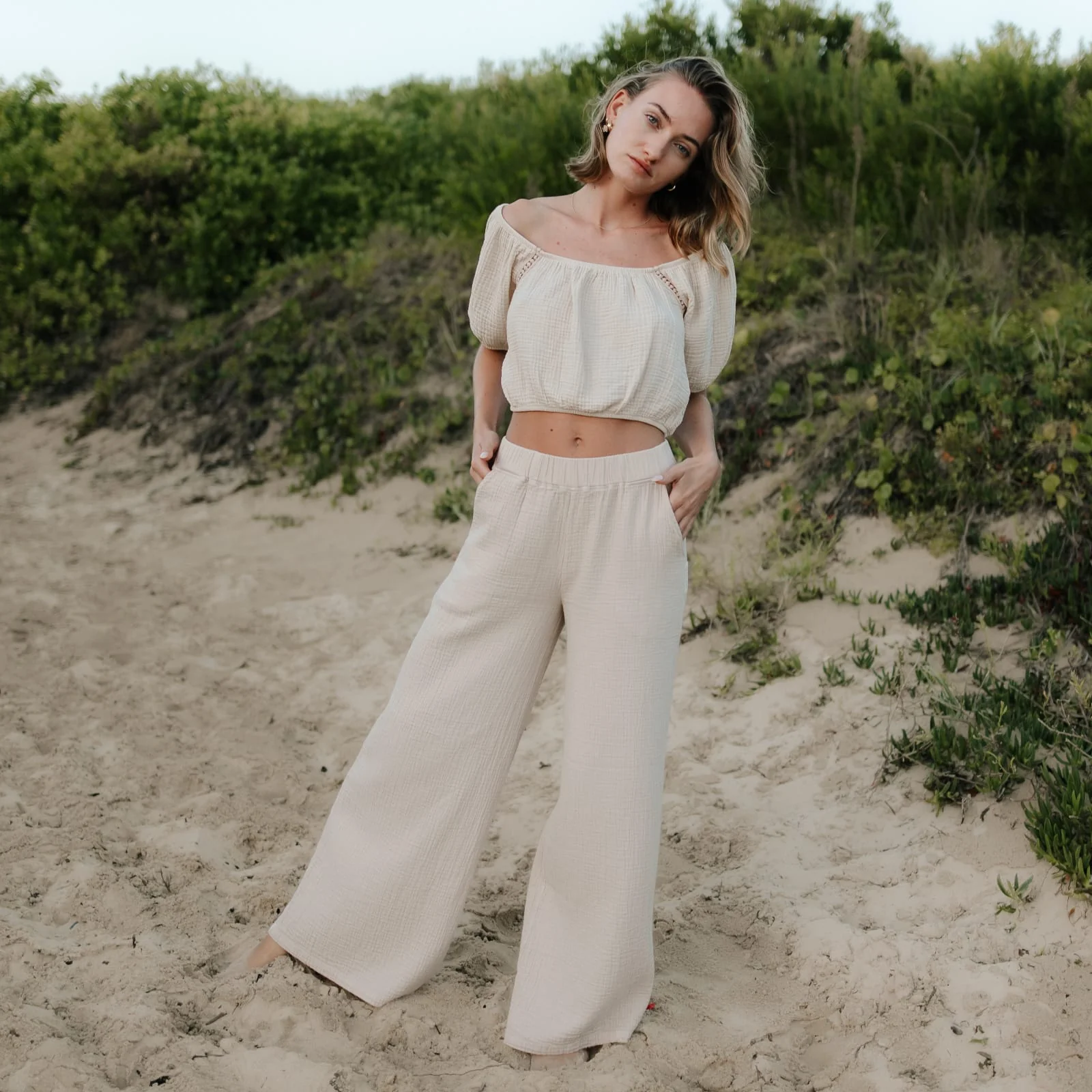 Musselin Crop Top Mailin - Image 3