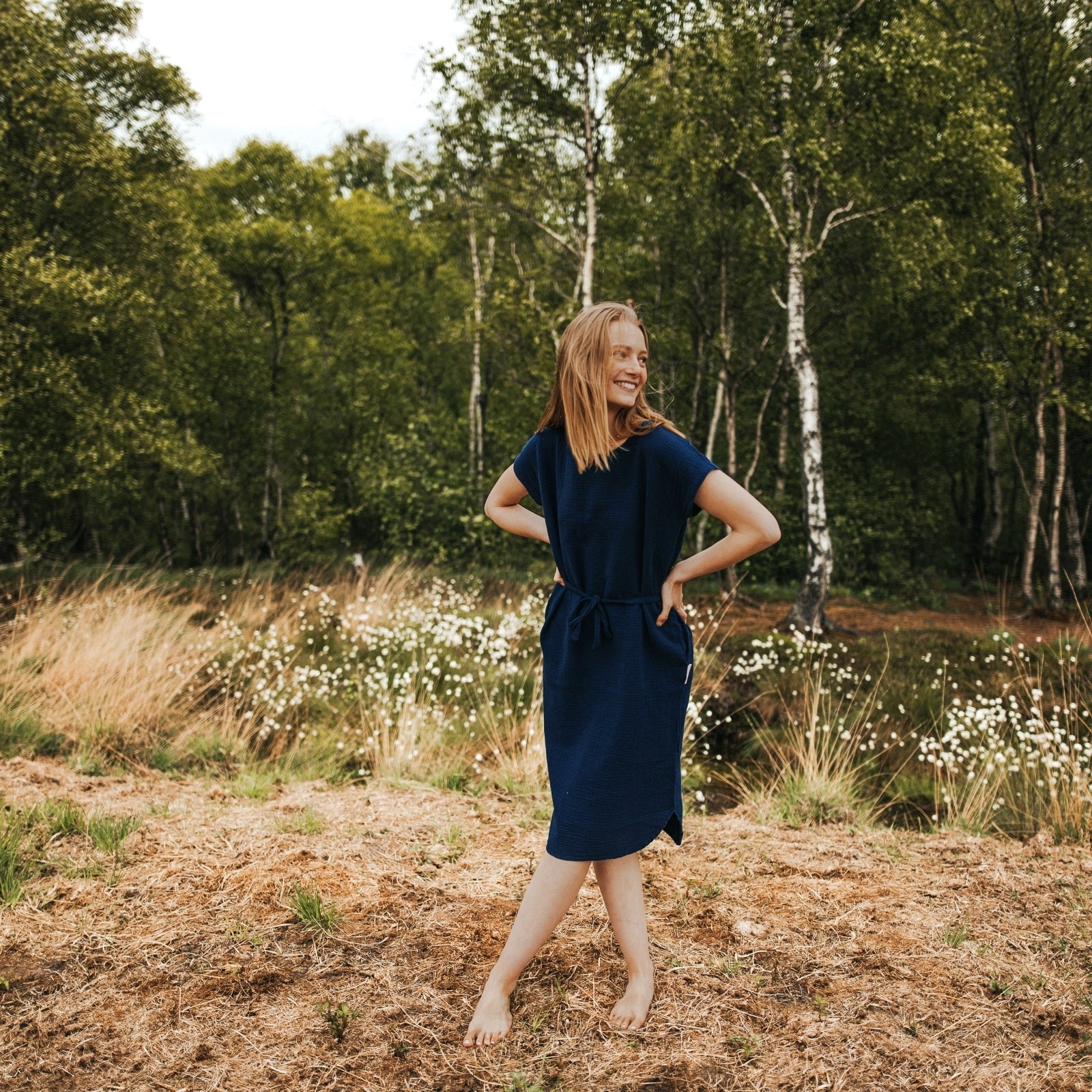 Musselin Kleid Elin - Image 3