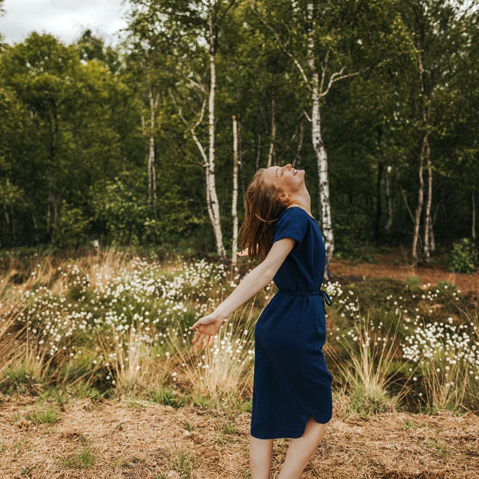 Musselin Kleid Elin - Image 6