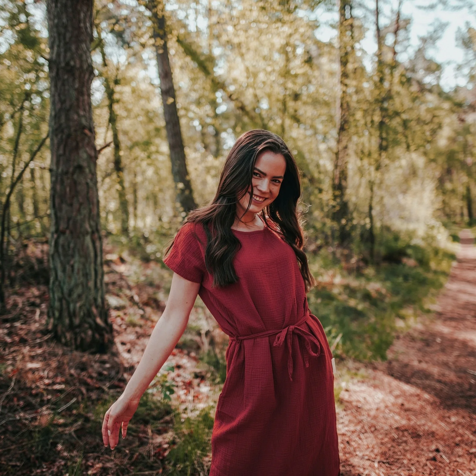 Musselin Kleid Elin - Image 10