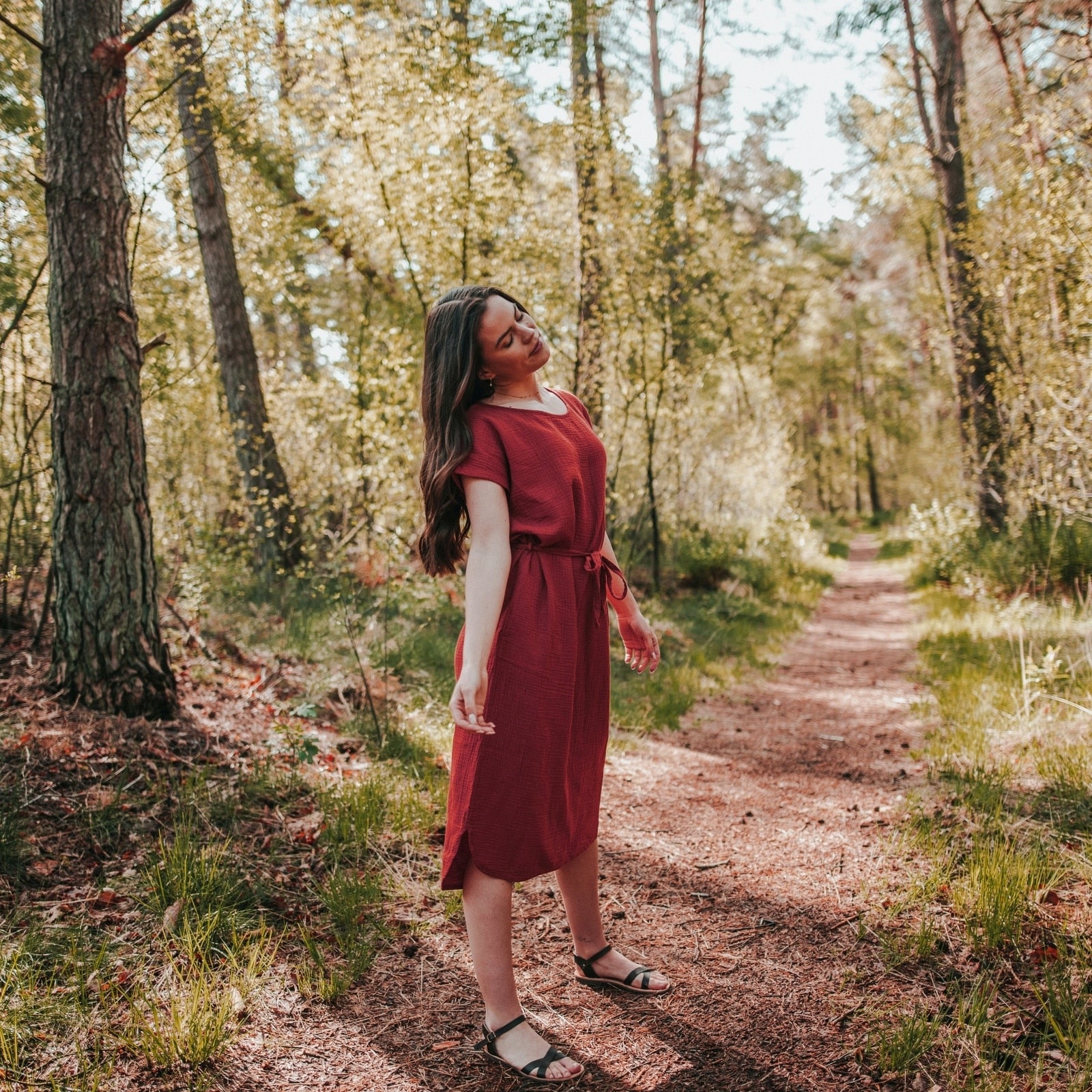 Musselin Kleid Elin - Image 11