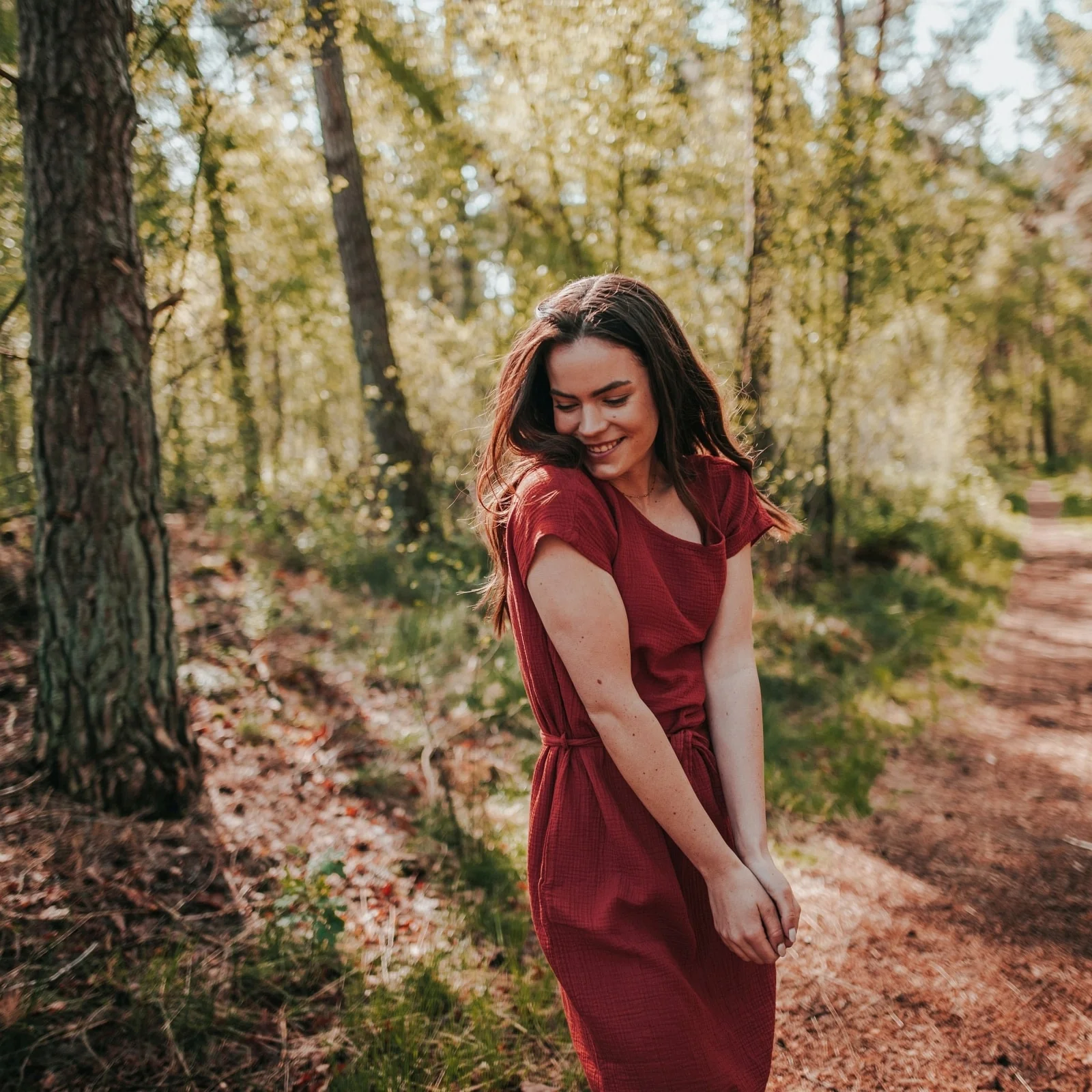 Musselin Kleid Elin - Image 12