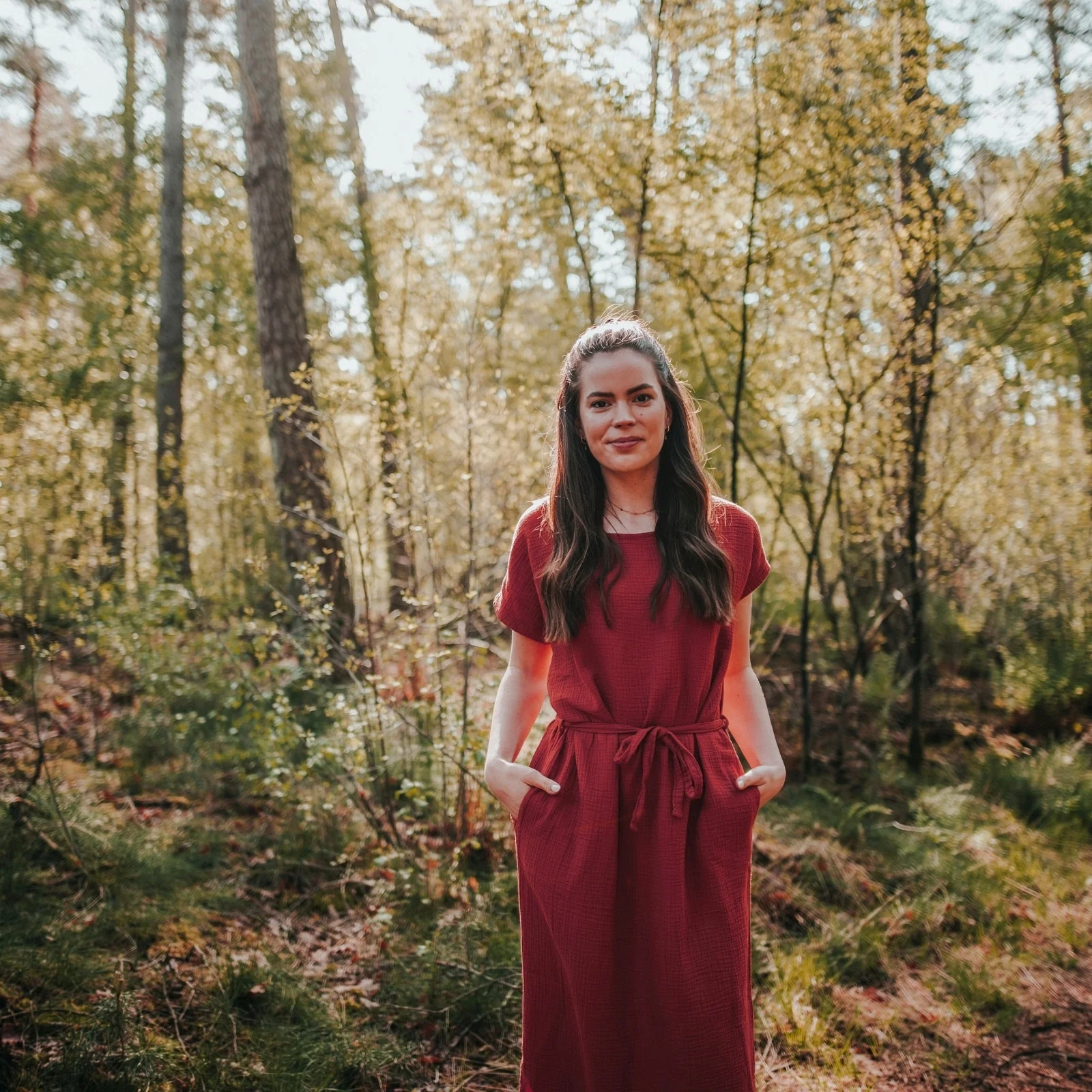 Musselin Kleid Elin - Image 13