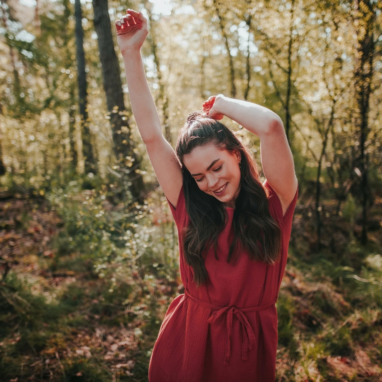 Musselin Kleid Elin - Image 14