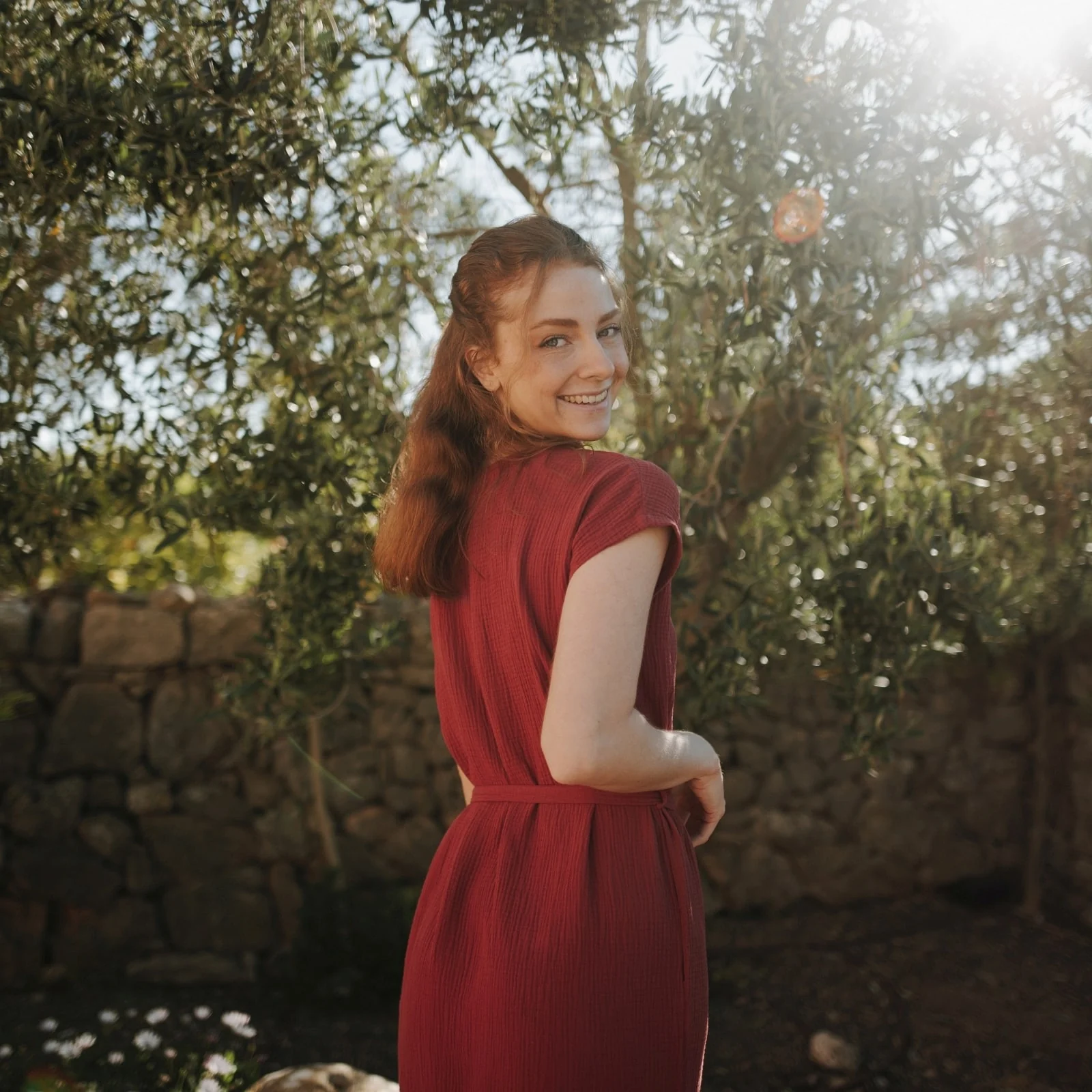 Musselin Kleid Elin - Image 16