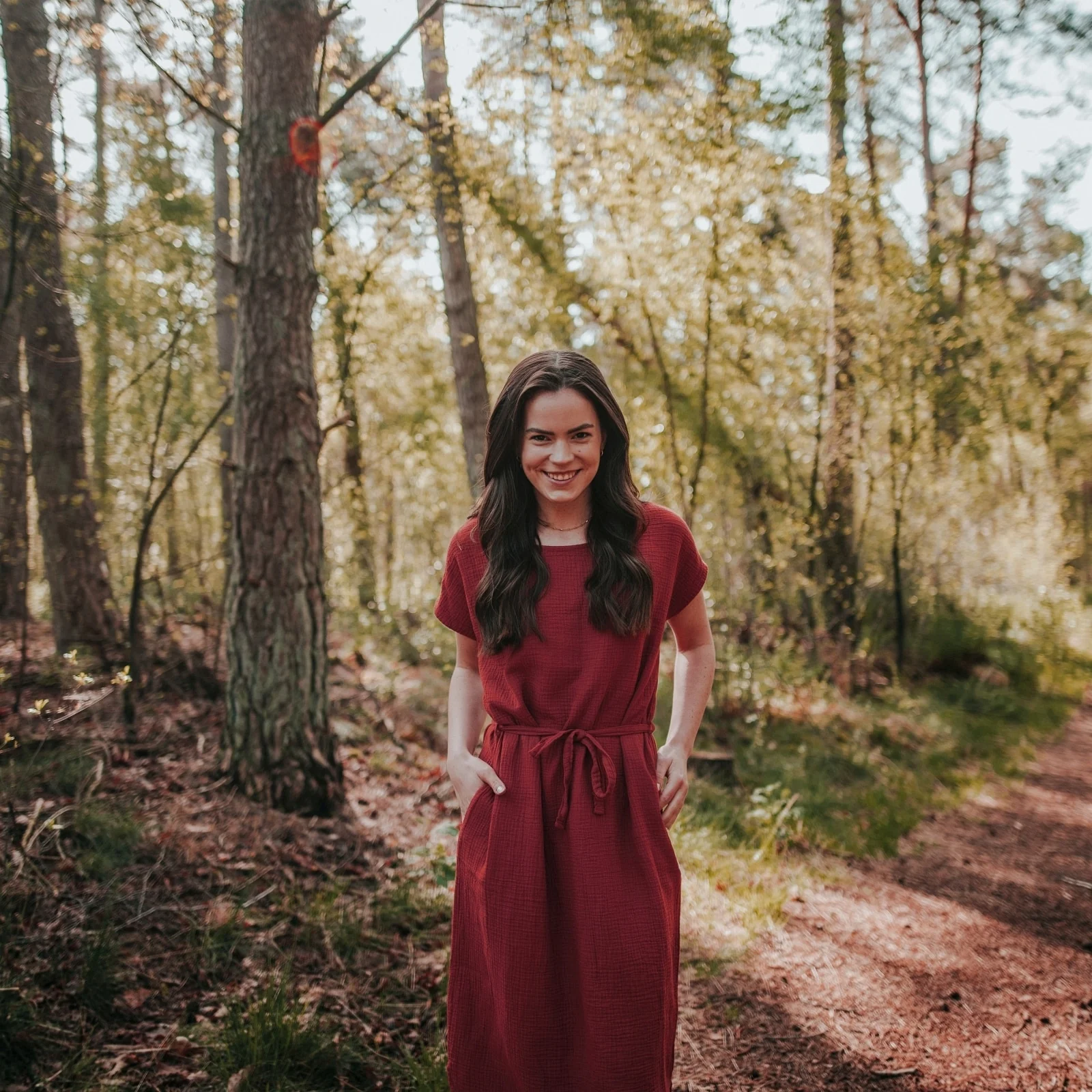 Musselin Kleid Elin - Image 7