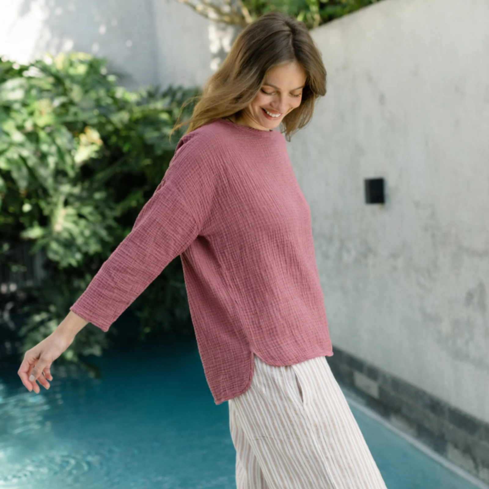 Musselin Langarmshirt Ilvy - Image 4