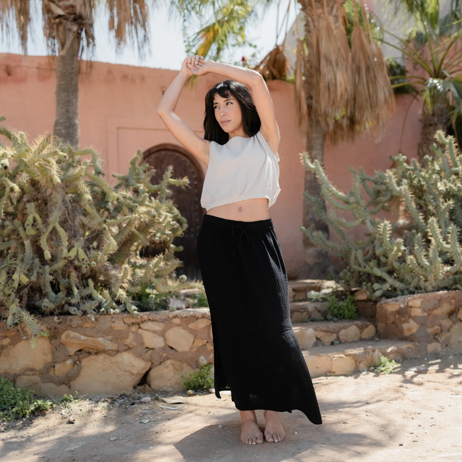 Musselin Crop Top Marie - Image 27