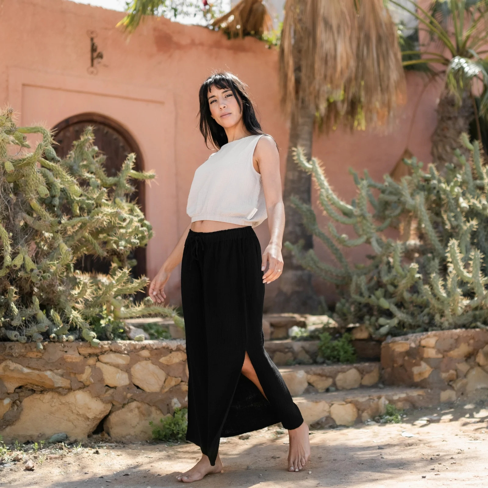 Musselin Crop Top Marie - Image 24