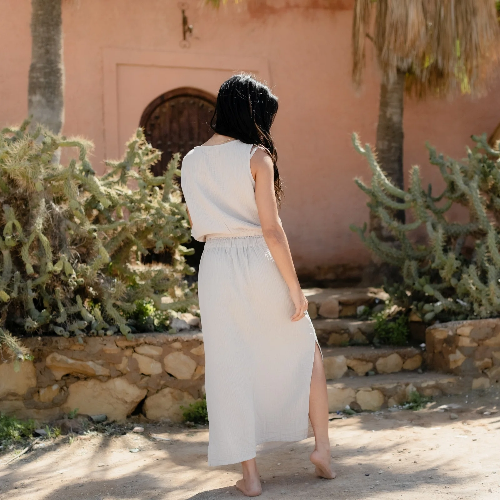 Musselin Crop Top Marie - Image 9