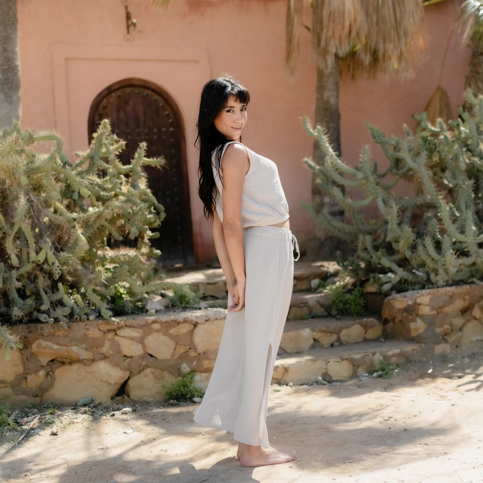 Musselin Crop Top Marie - Image 8