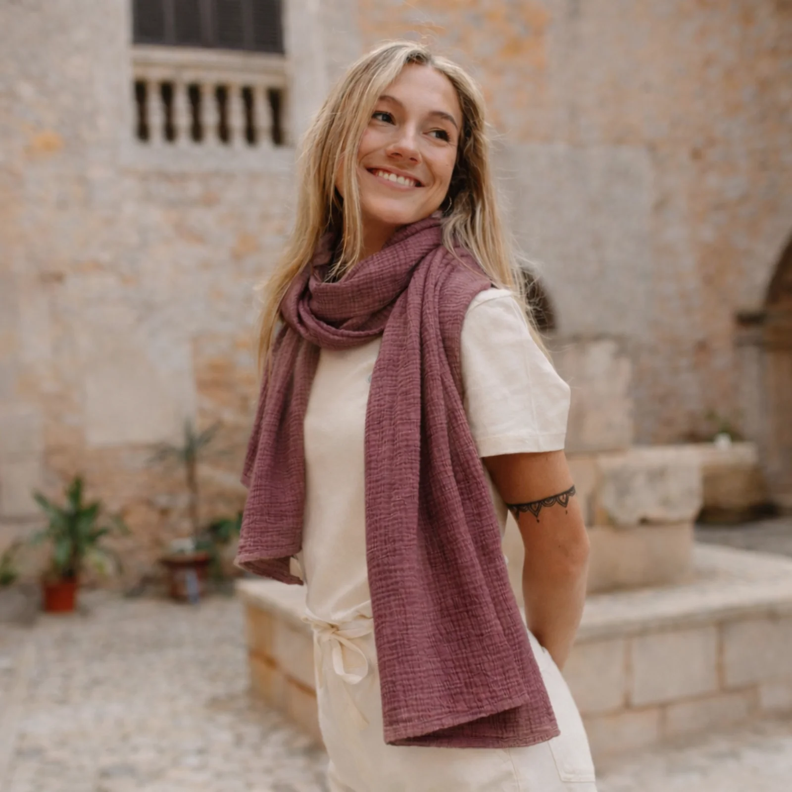 Musselin Schal - Image 4