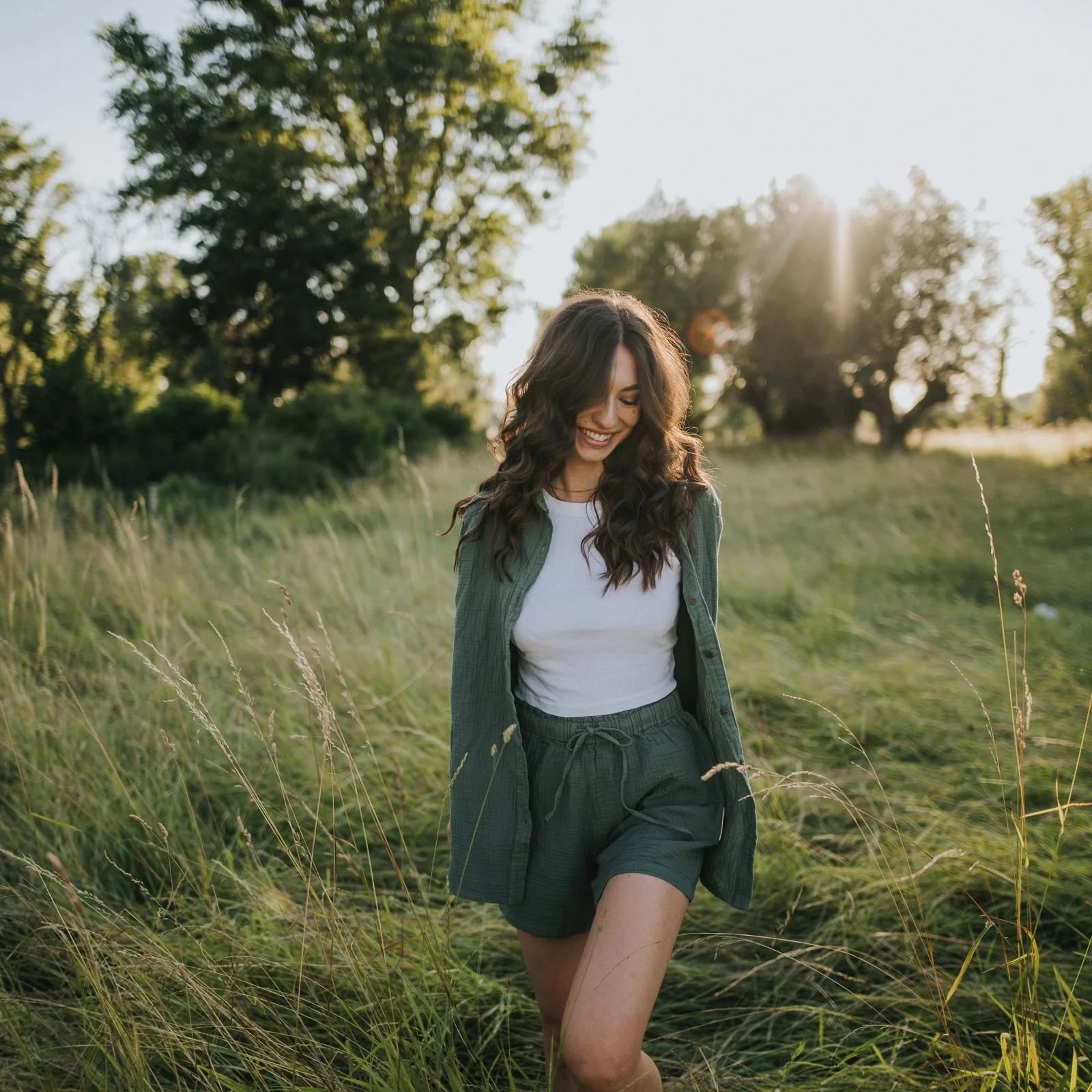 Musselin Shorts Leja - Image 6