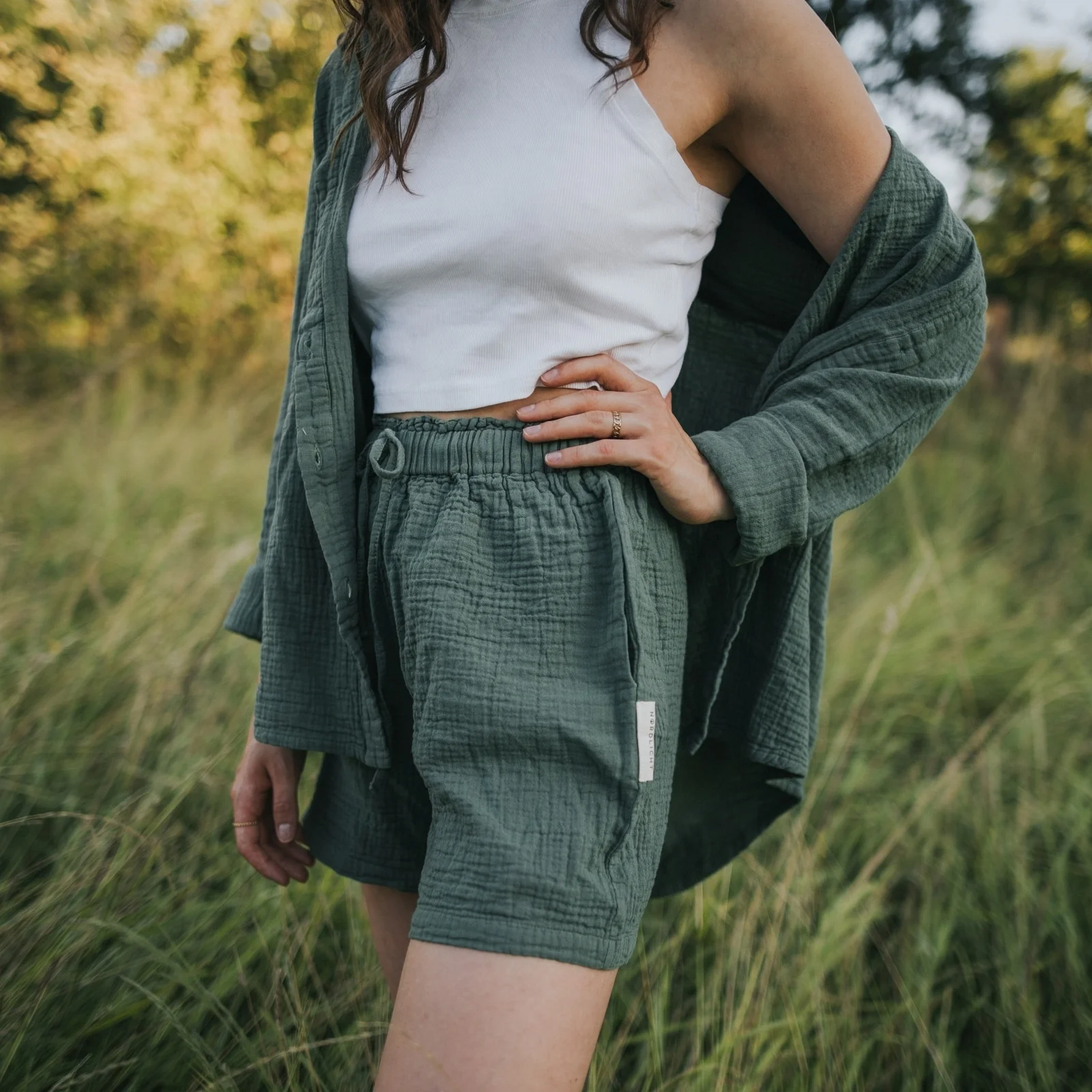 Musselin Shorts Leja - Image 7