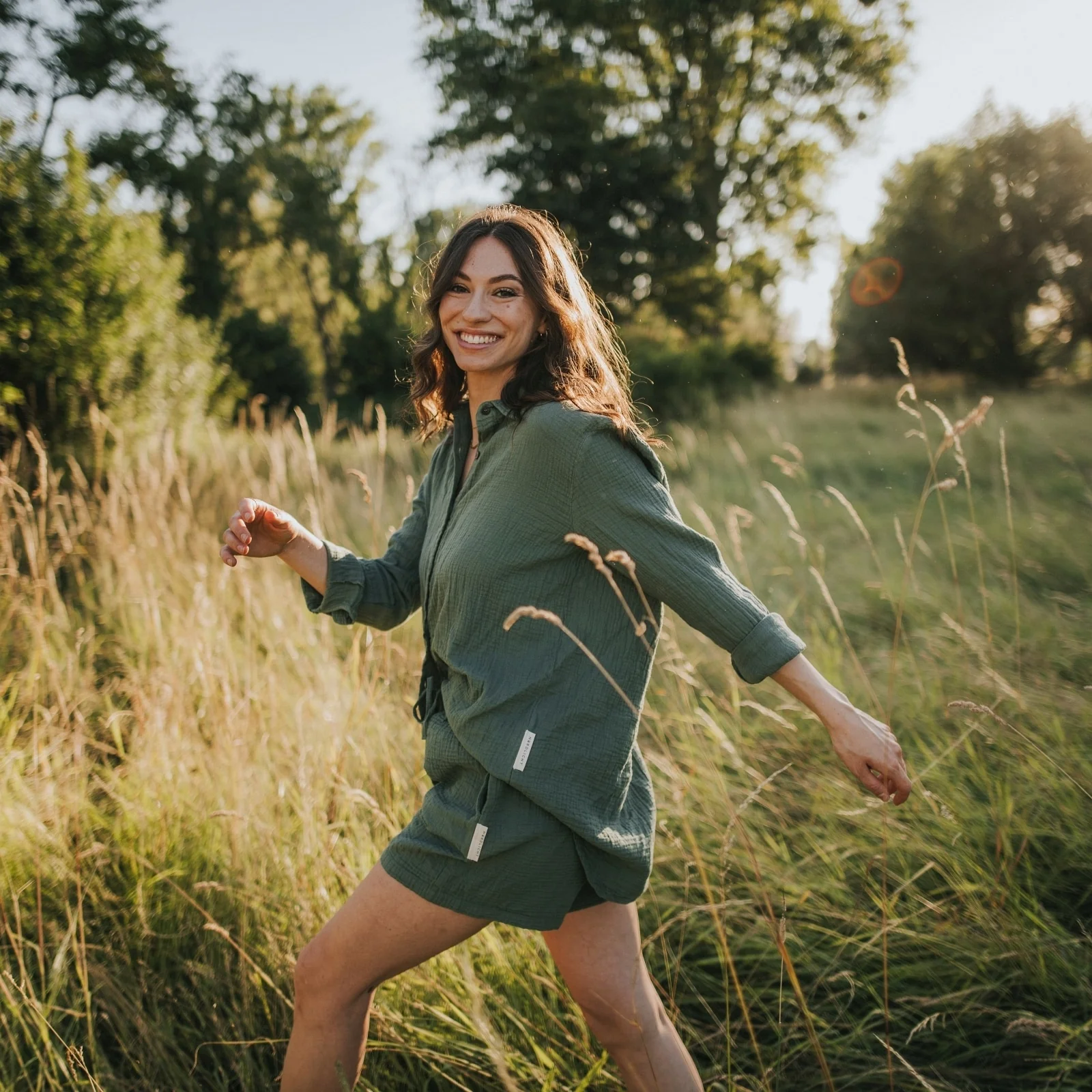 Musselin Shorts Leja - Image 8