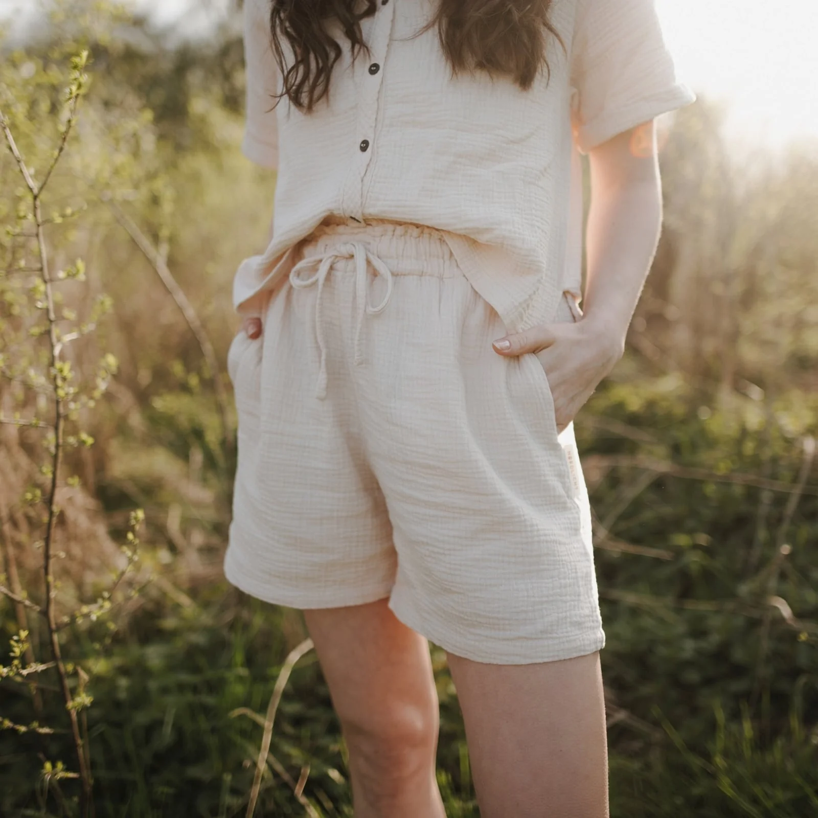 Musselin Shorts Leja - Image 9