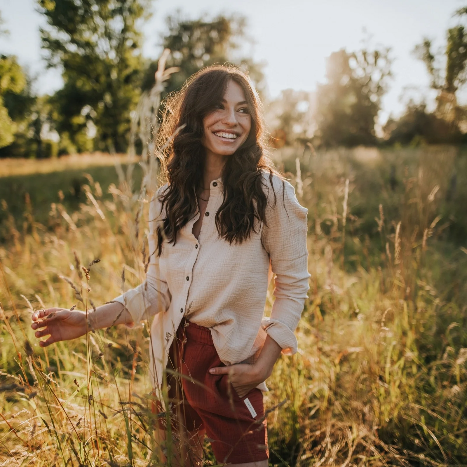 Musselin Shorts Leja - Image 3