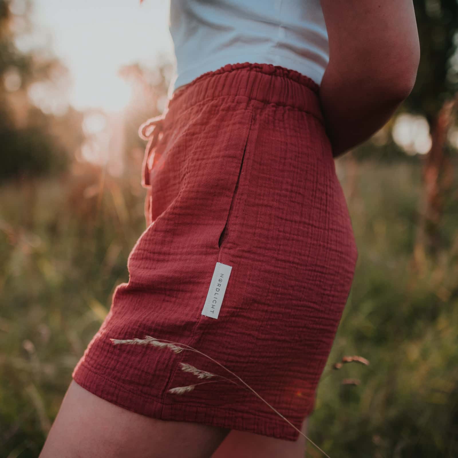 Musselin Shorts Leja - Image 4