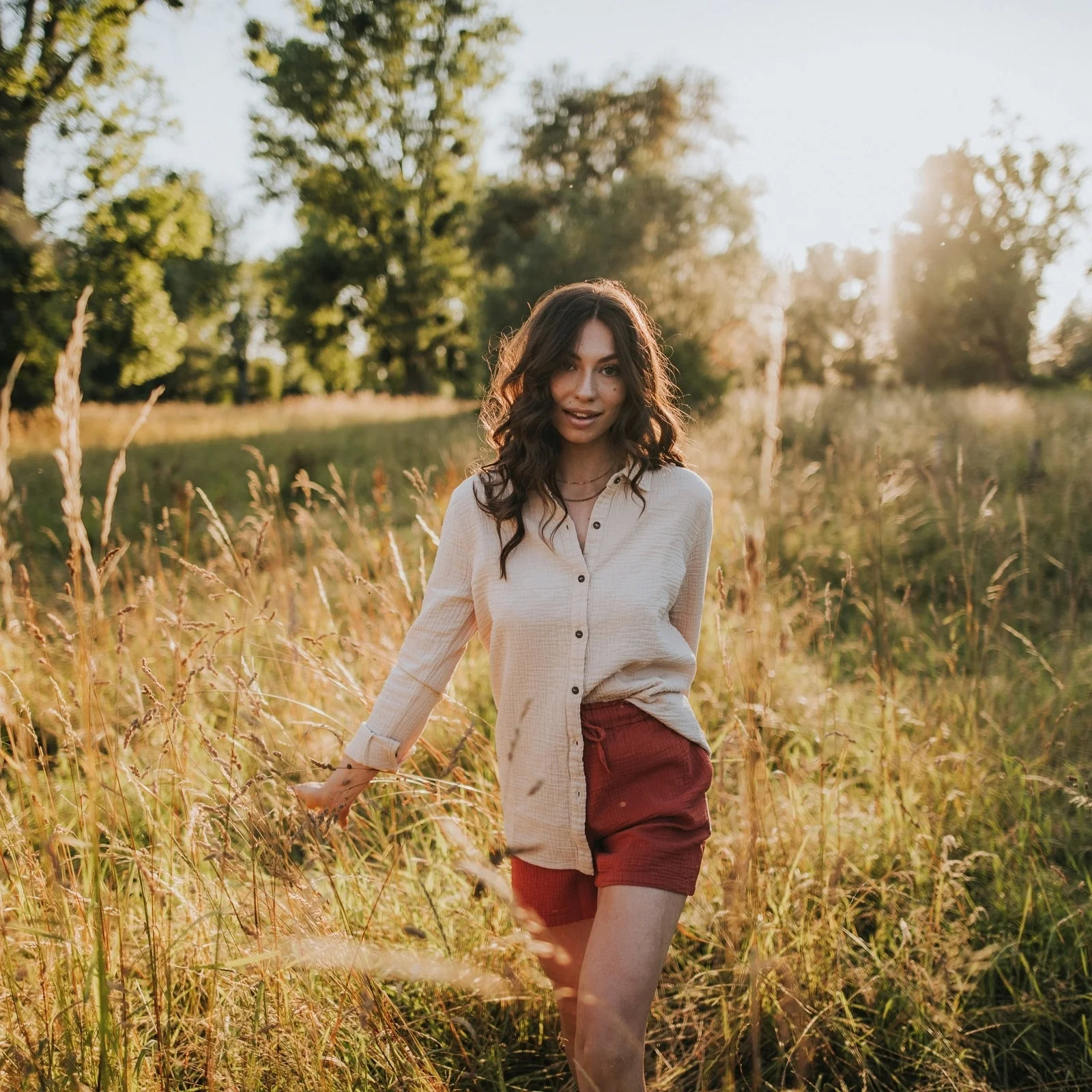 Musselin Shorts Leja - Image 7