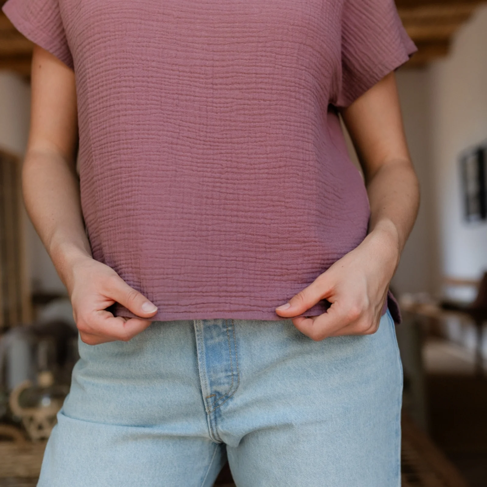 Musselin T-Shirt Ida - Image 19